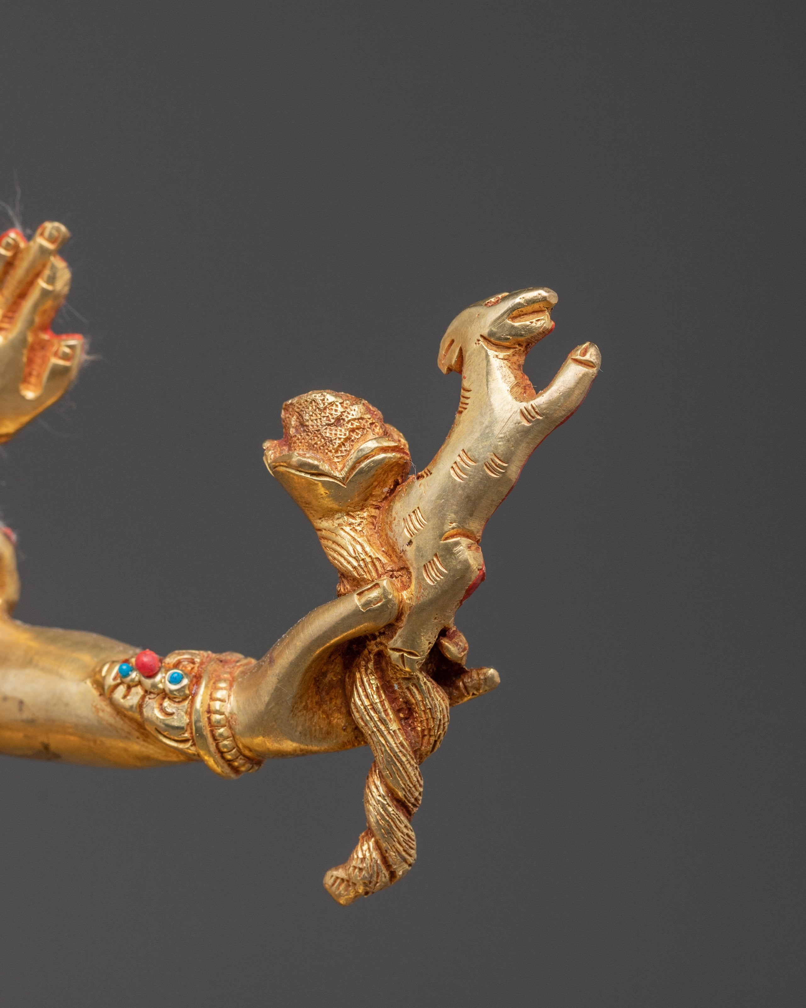 Copper Ekajati Statue: Guardian of the Dharma
