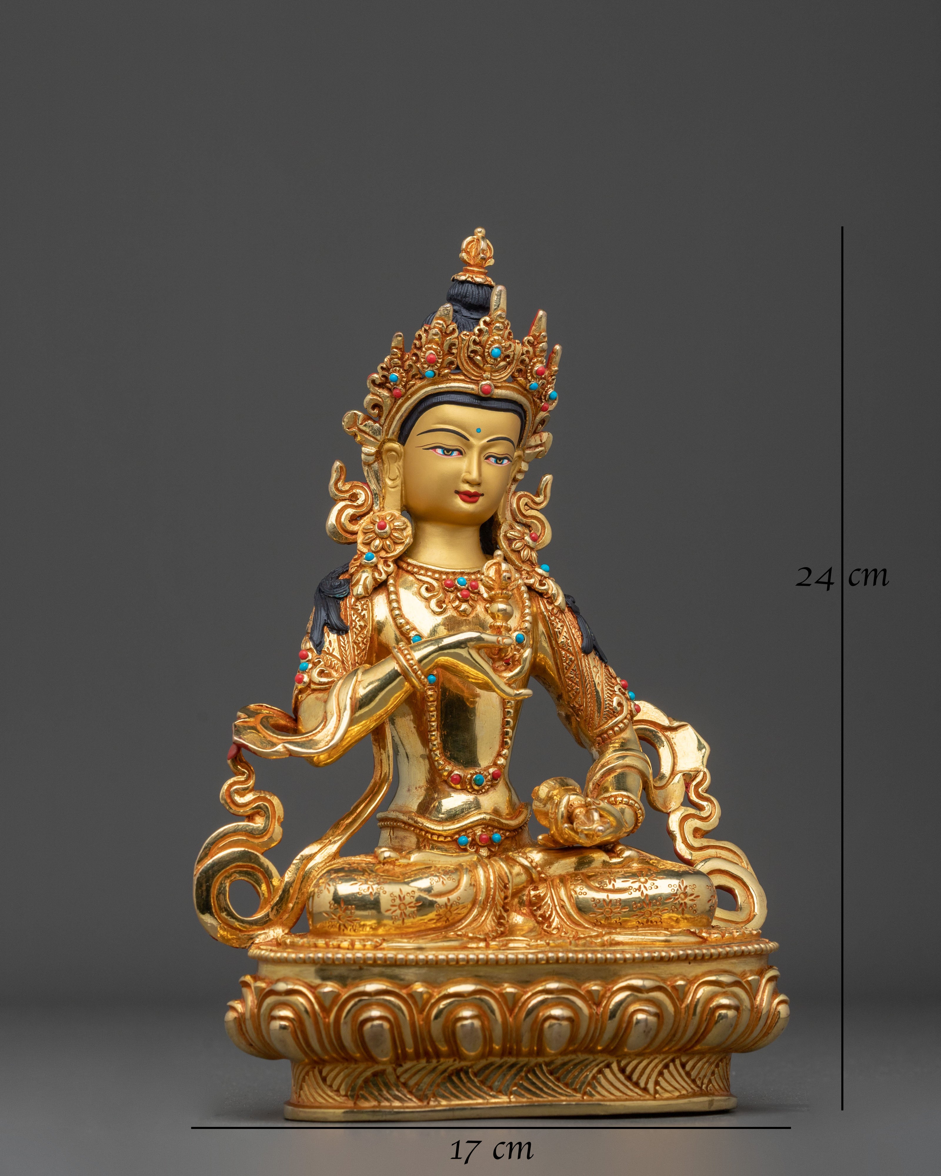 Vajrasattva Figurine | Tibetan Buddhist Deity of Purification