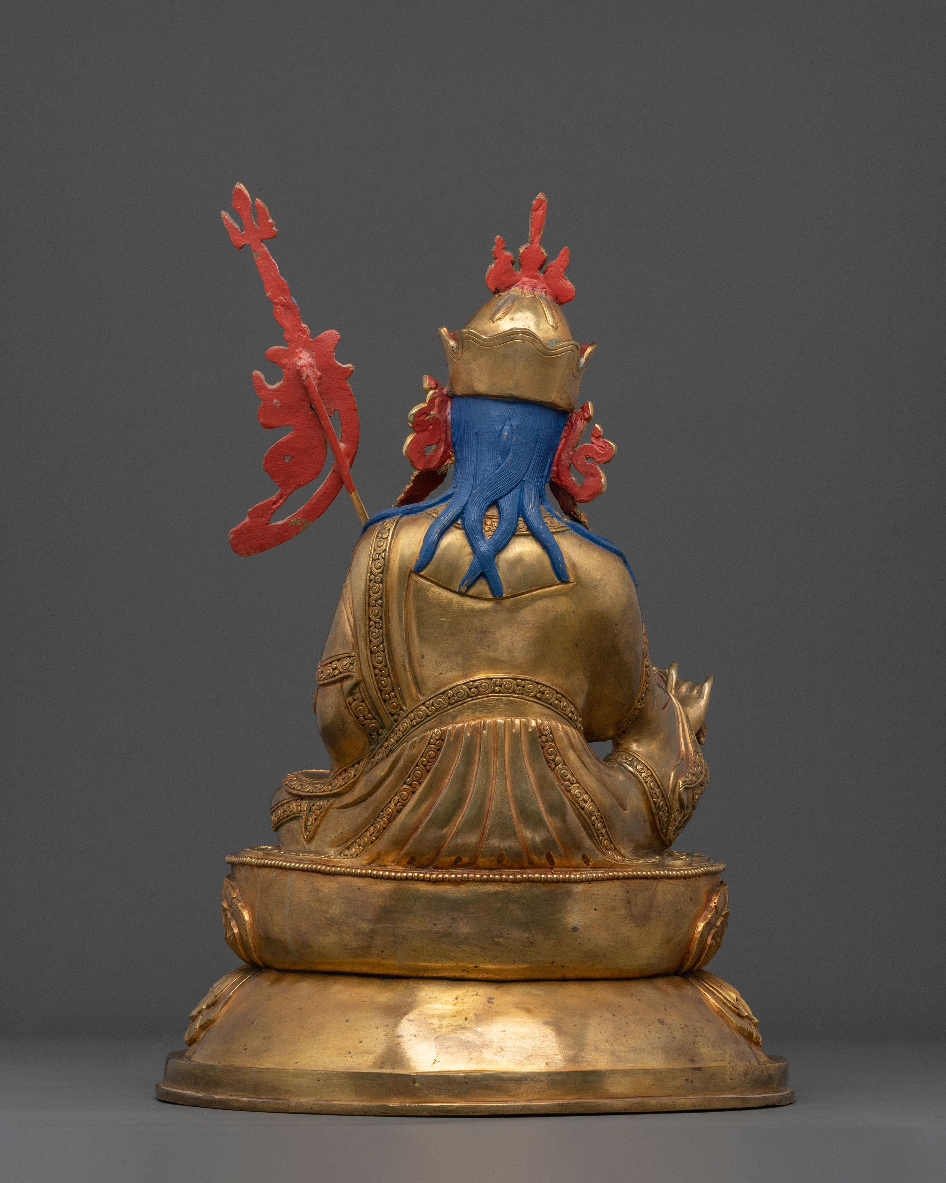 Himalayan Guru Rinpoche Statue for Buddhist Altar