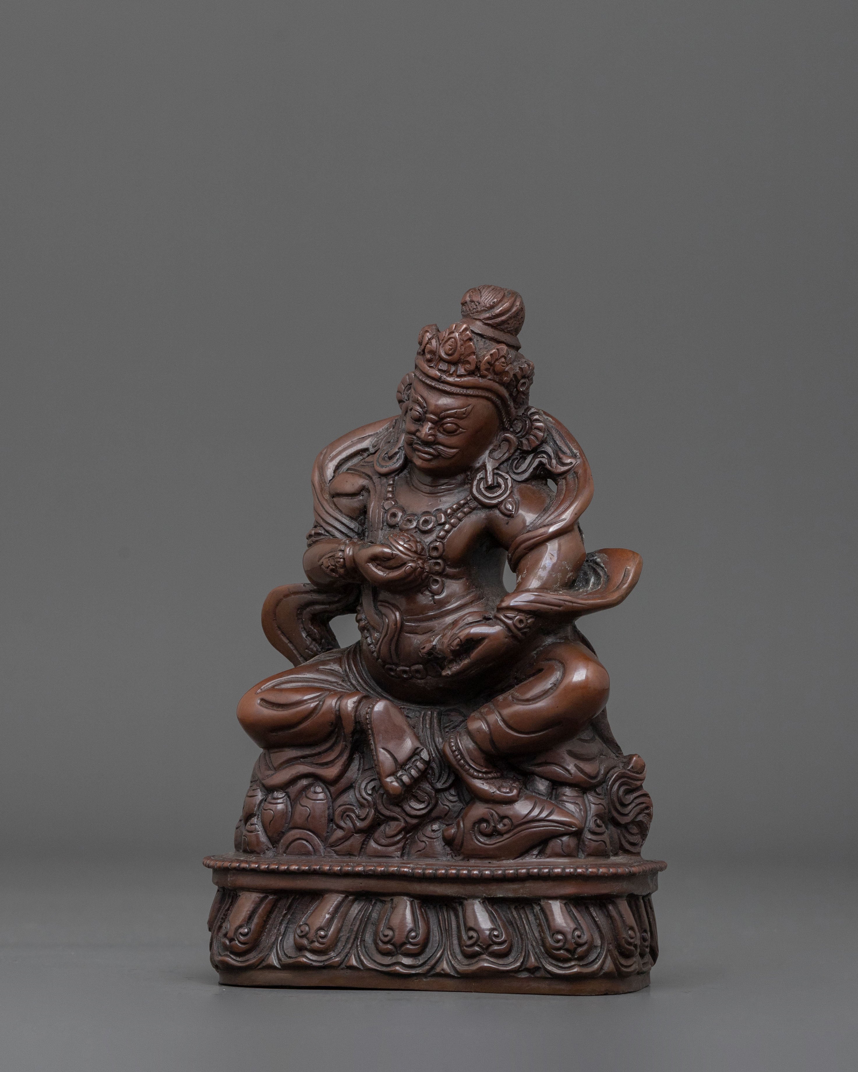 Handmade Dzambhala Sacred Sculpture