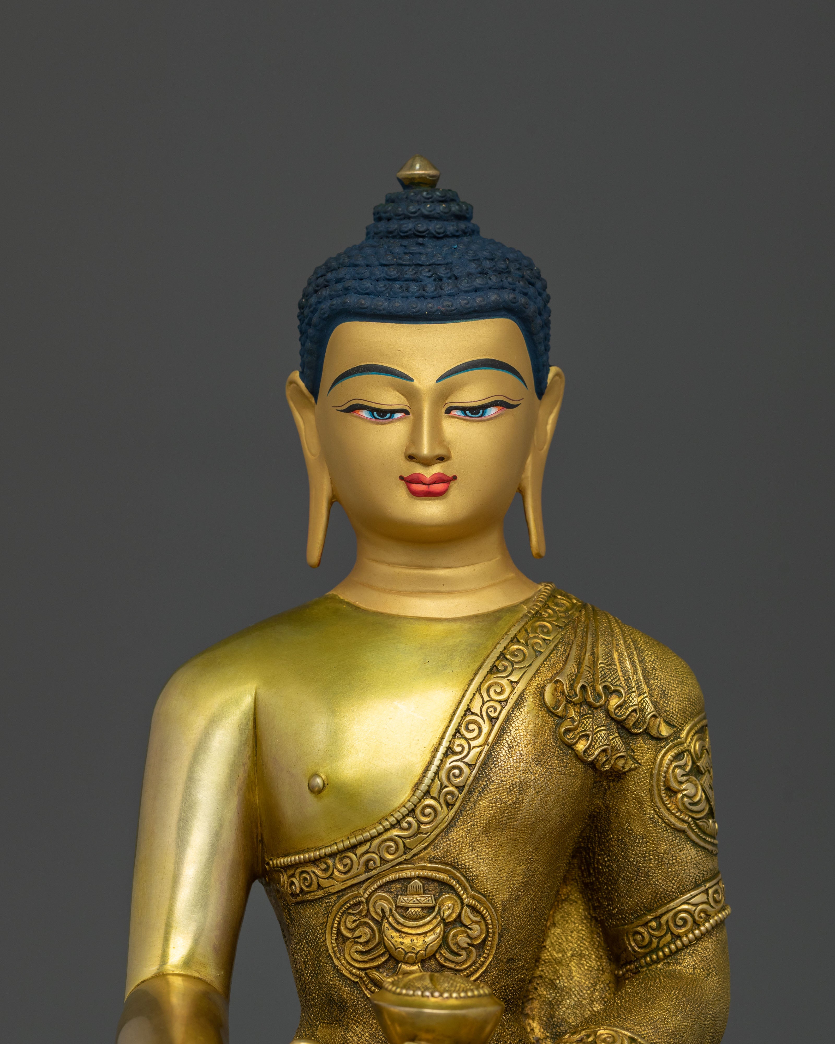 Founder of Buddhism Shakyamuni Buddha Golden Statue