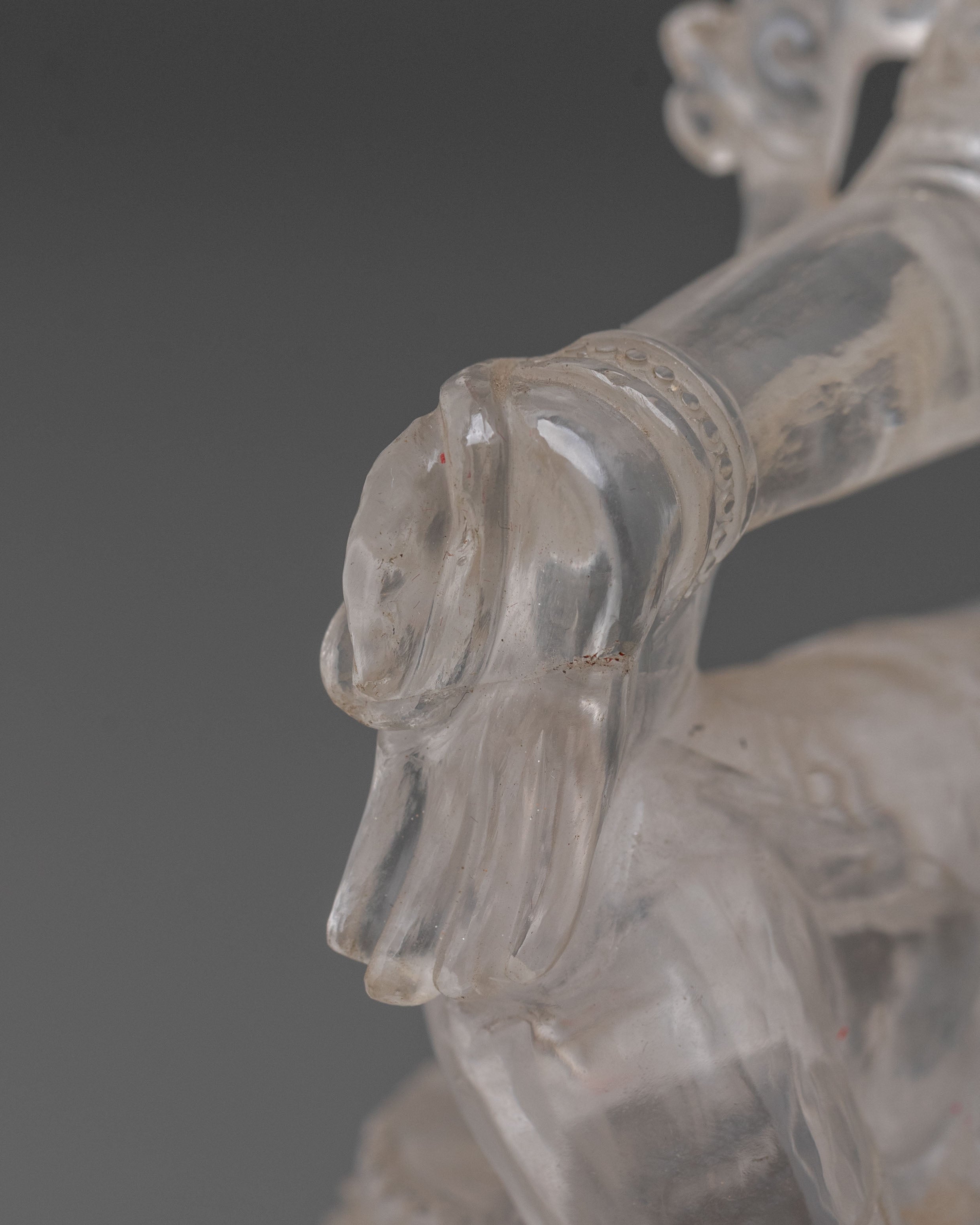 Green Tara Crystal Statue: Peaceful Figure