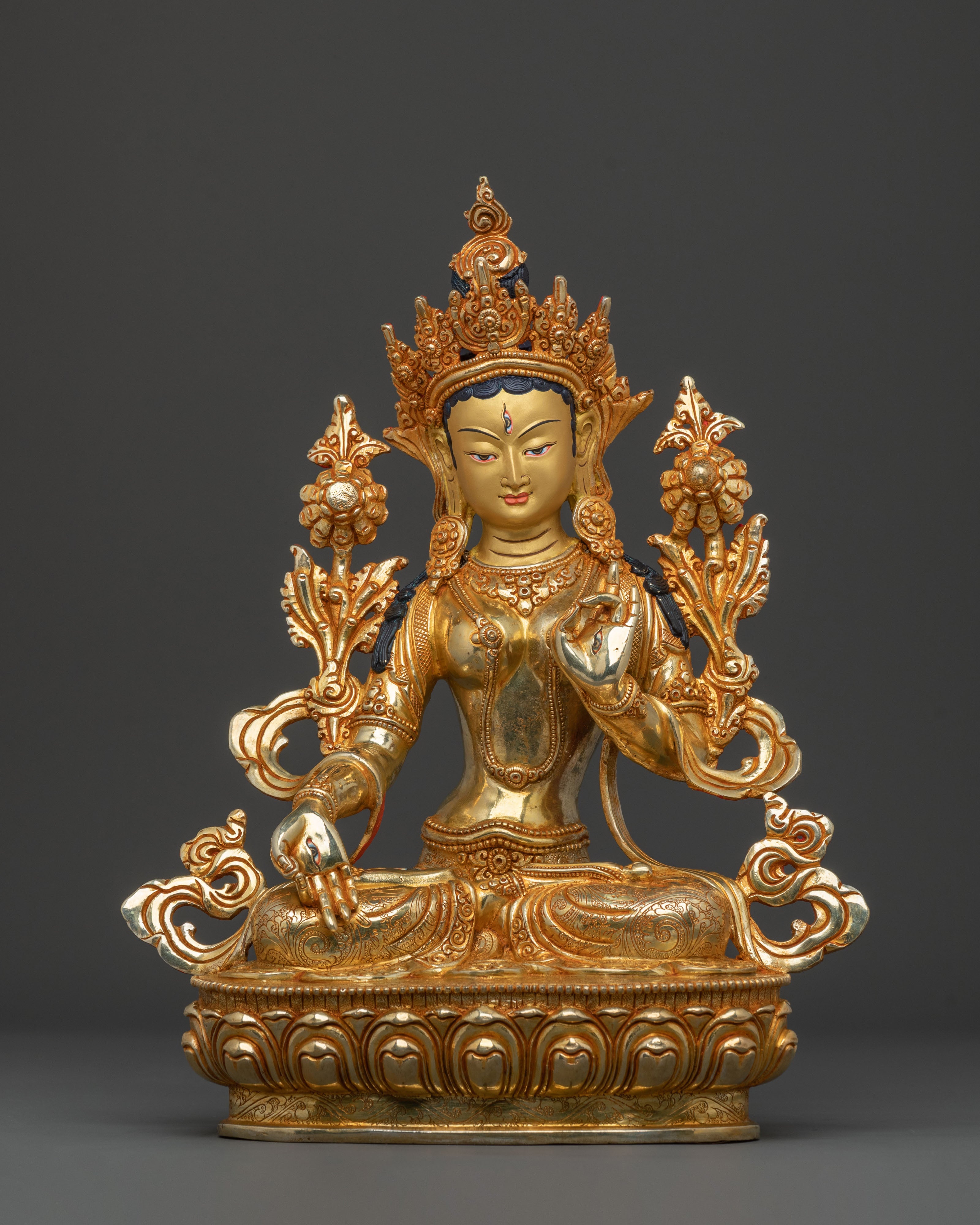 White Tara Statue 