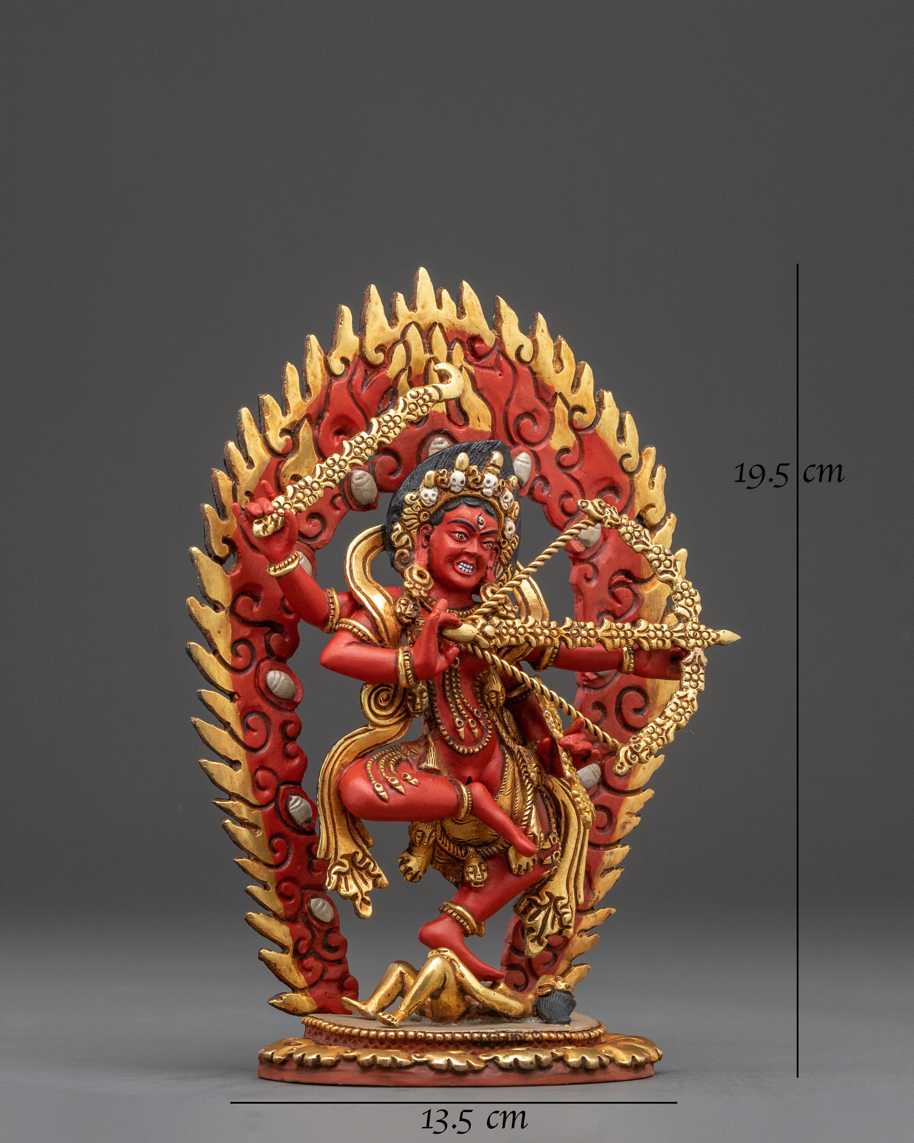 Kurukulla Sacred Statue: Radiant Red Tara