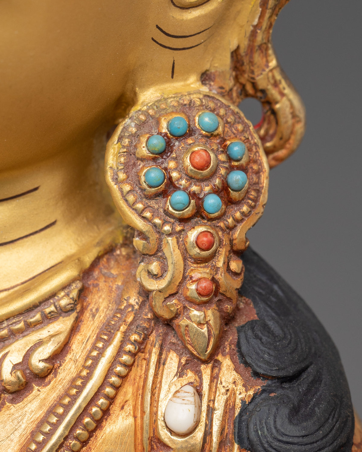 Manjughoṣa Statue | The Radiant Voice of Wisdom