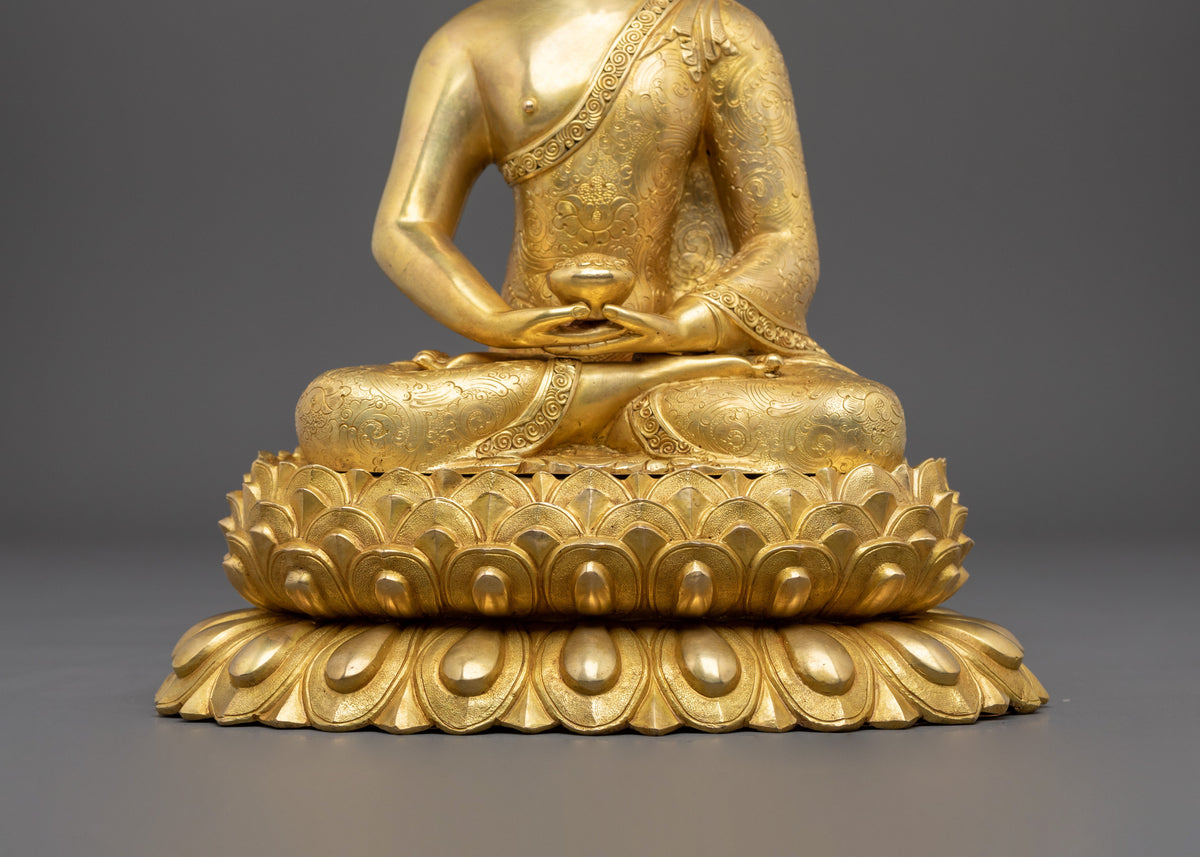 Handmade Amitabha Buddha Statue | Sacred Figurine