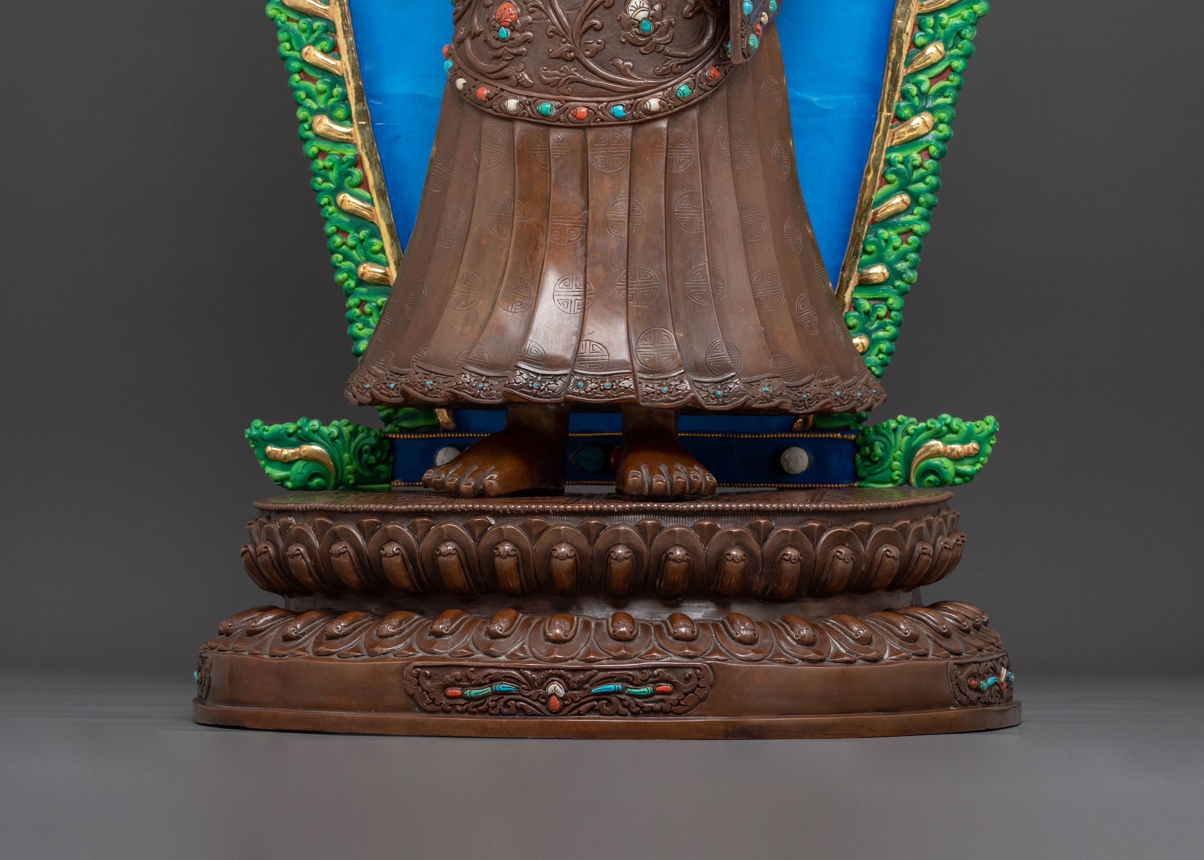 Dipankara Buddha Sacred Figurine | Symbol of Wisdom and Enlightenment