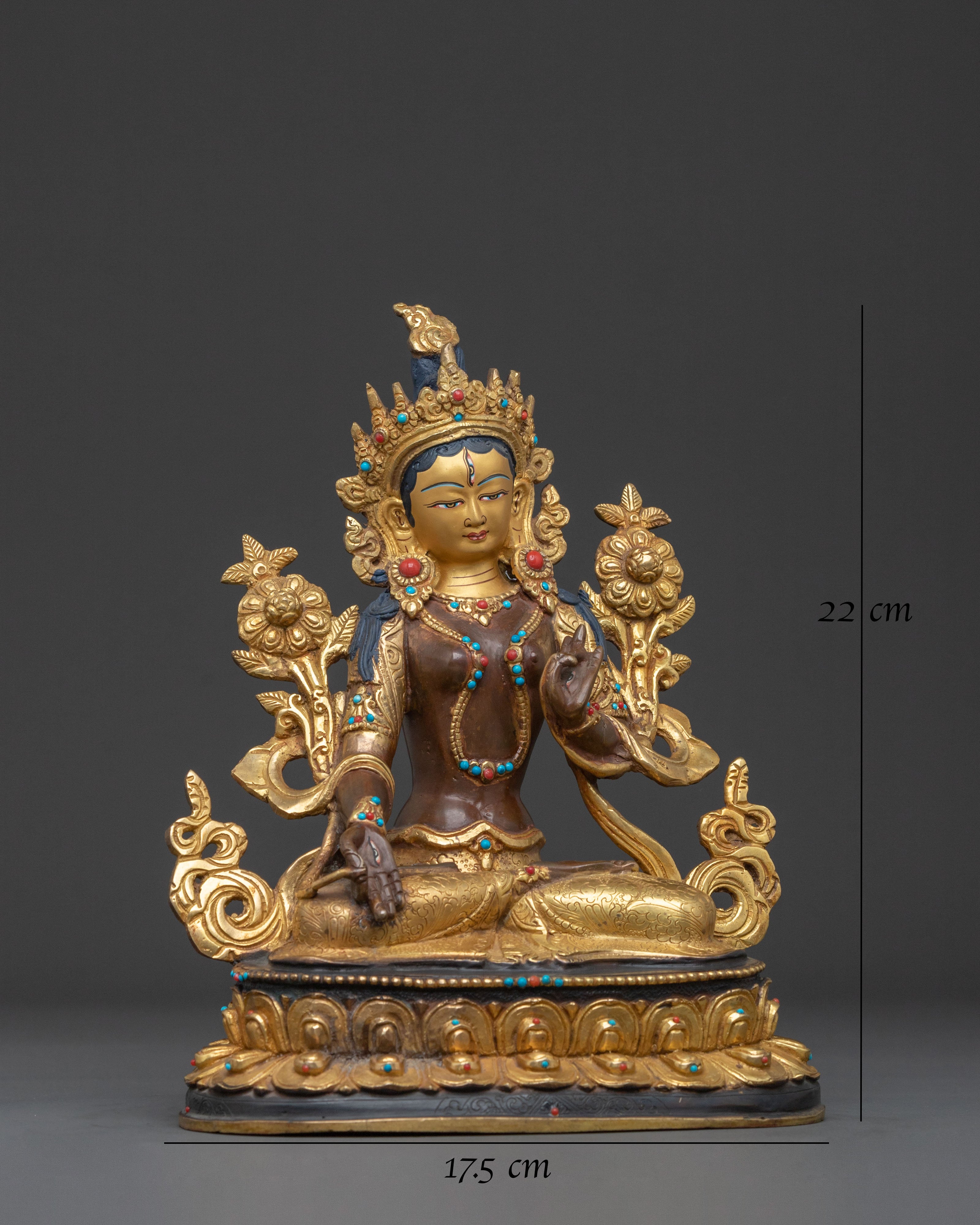 White Tara Sacred Statue | Buddhist Protector