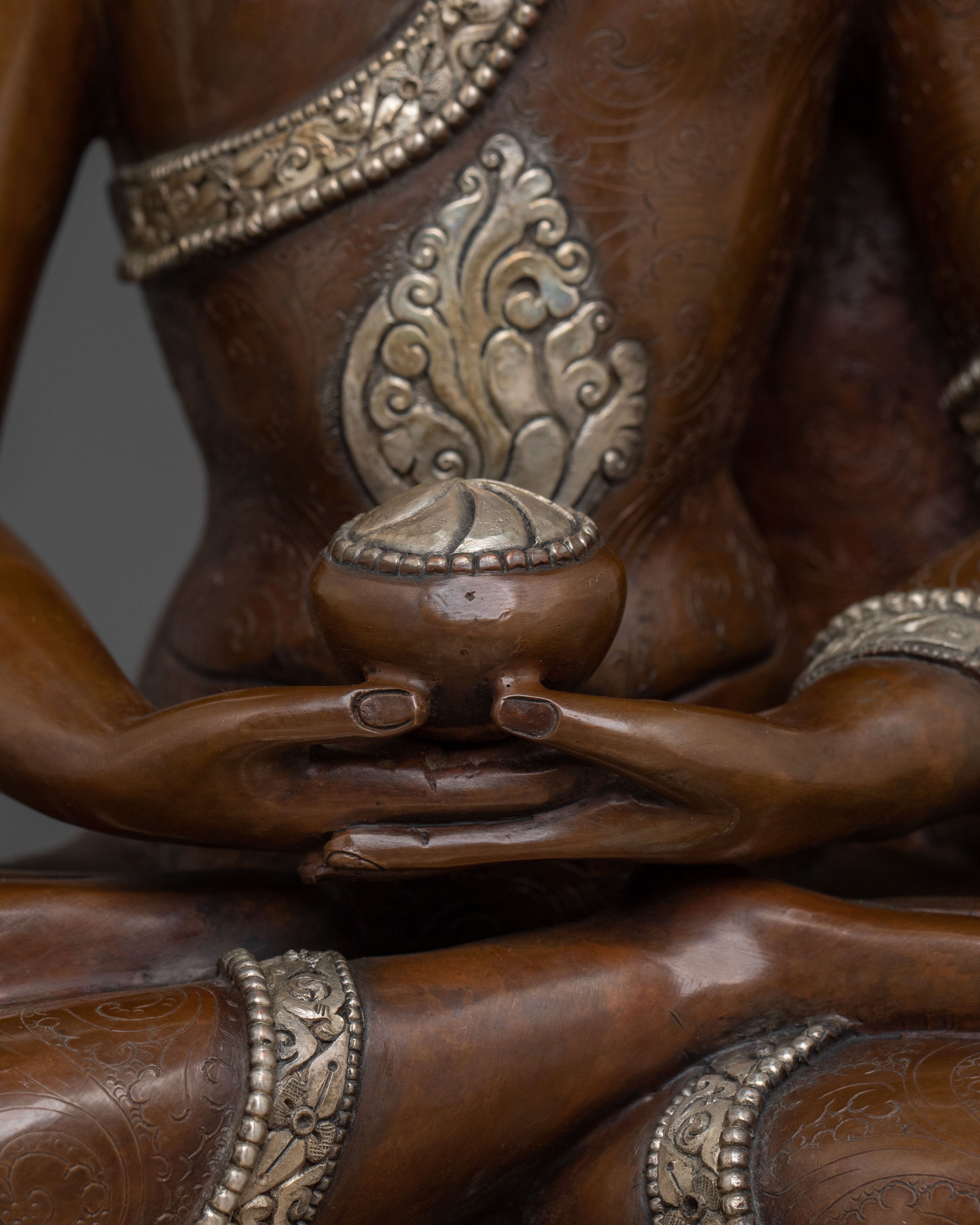 Pure Land Buddha Amitabha Sacred Sculpture | Buddha of Infinite Light