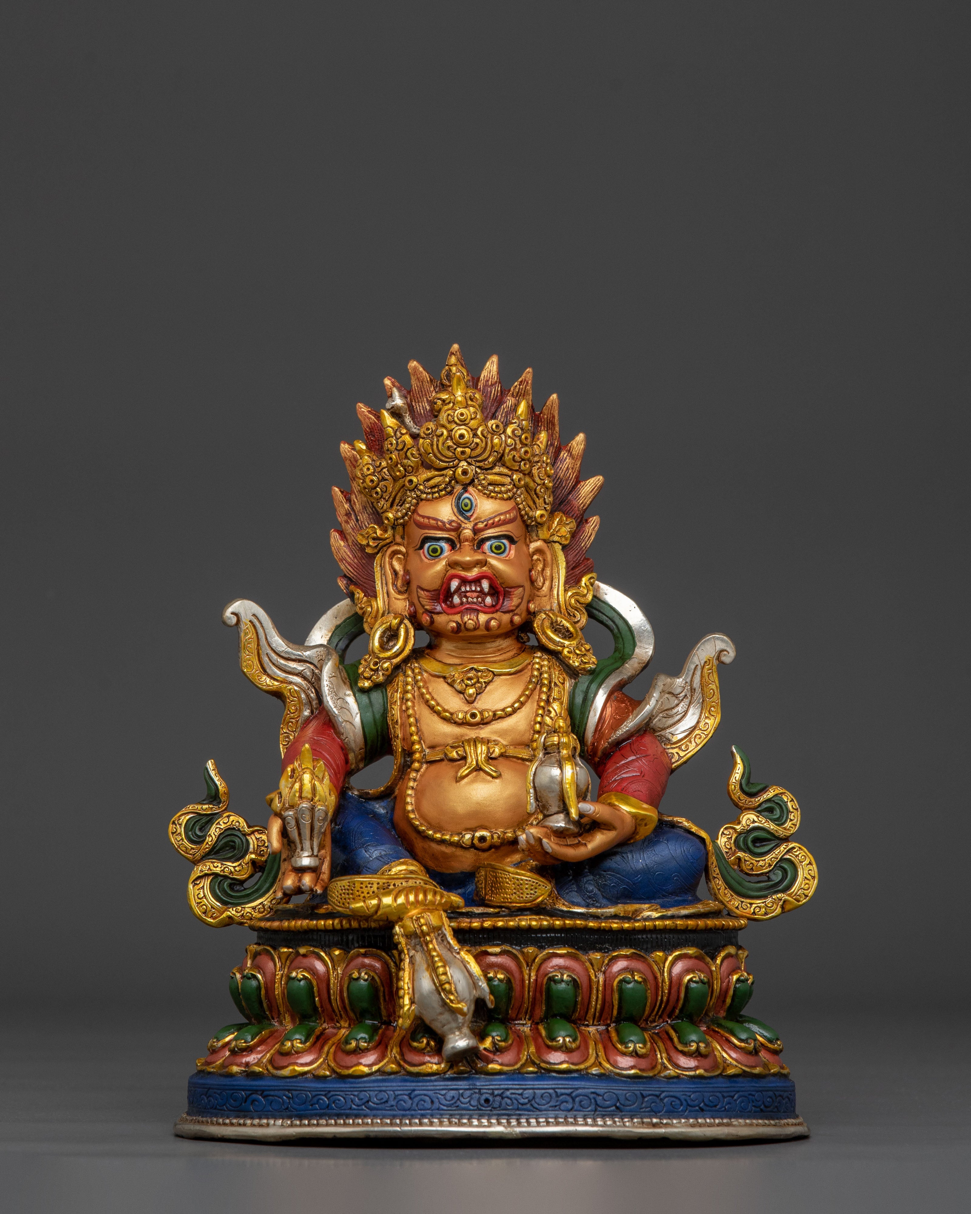Handmade Shanglon Dorje Dudul Sculpture | Symbol of Protection and Power