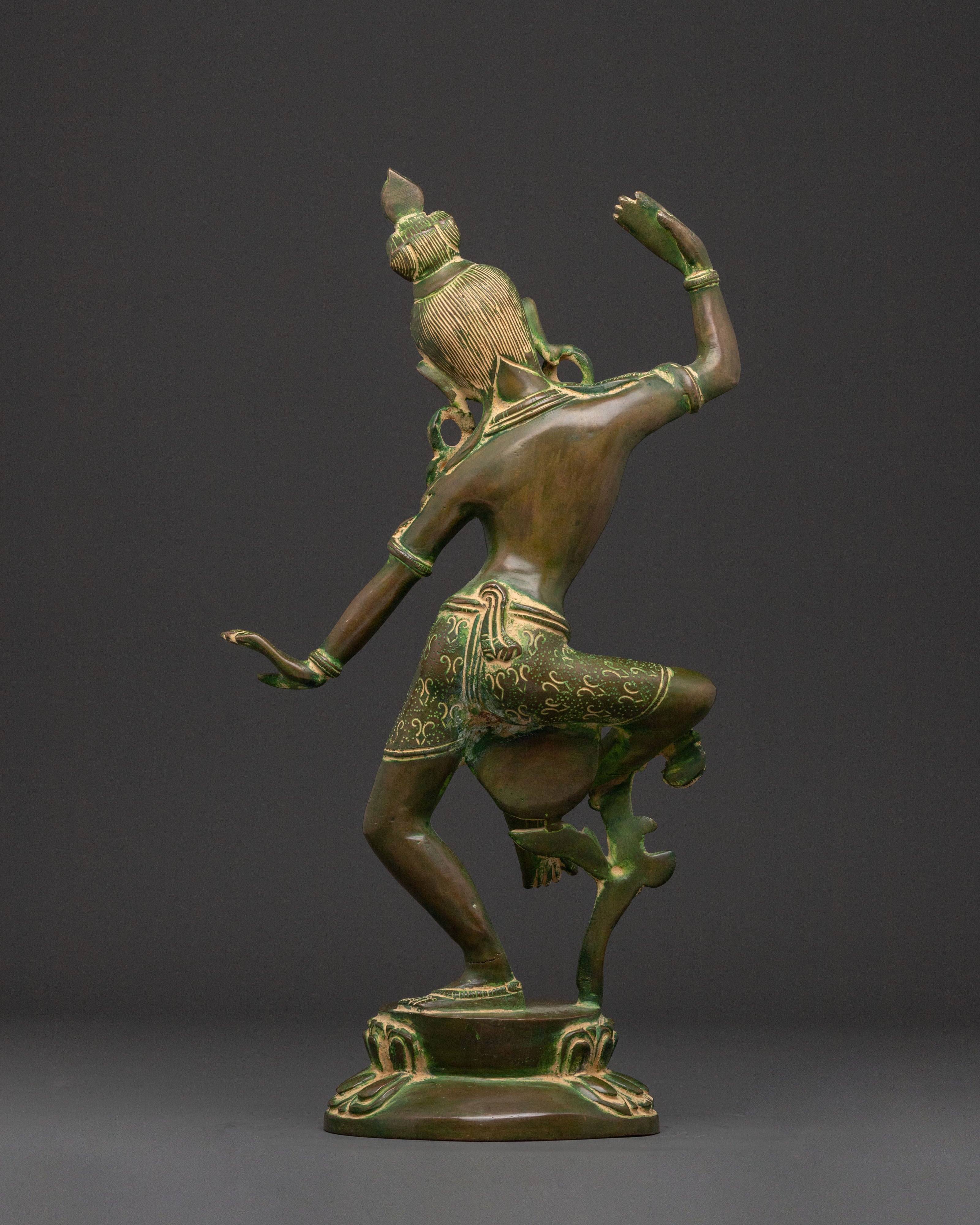 Goddess Parbati Divine Statue with Antique Finish
