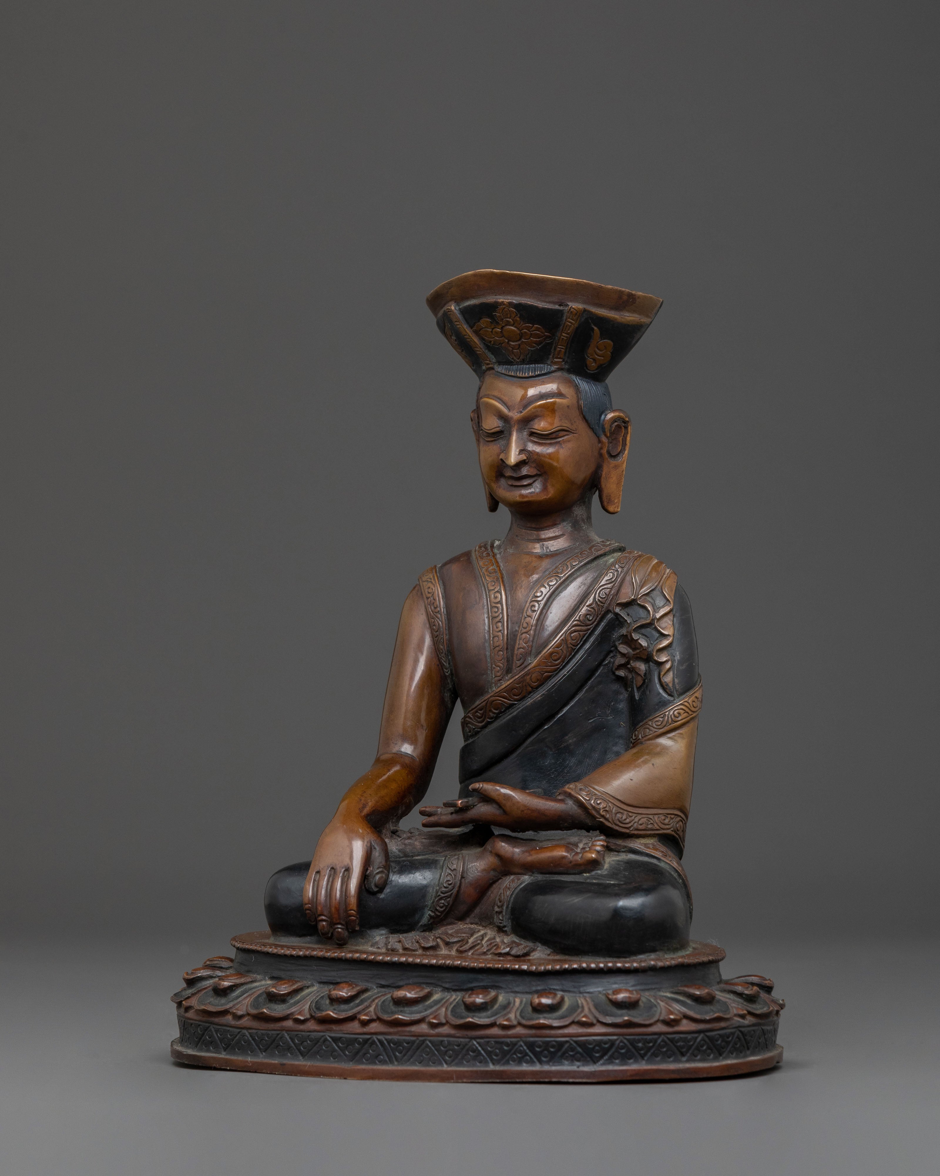 Karmapa Altar Statue | Buddhist Master of Wisdom