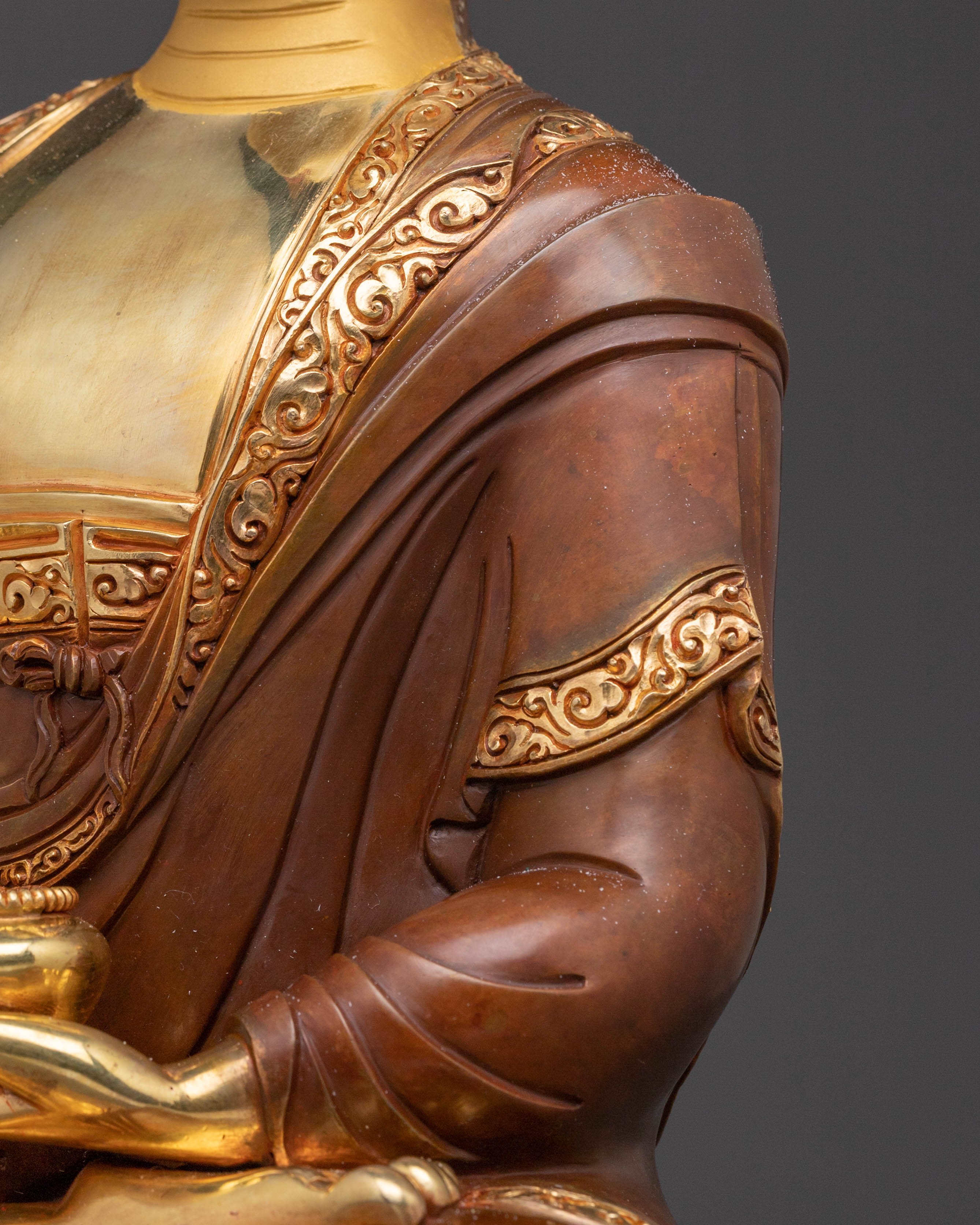 Handcrafted Shakyamuni Buddha Enlightened Statue