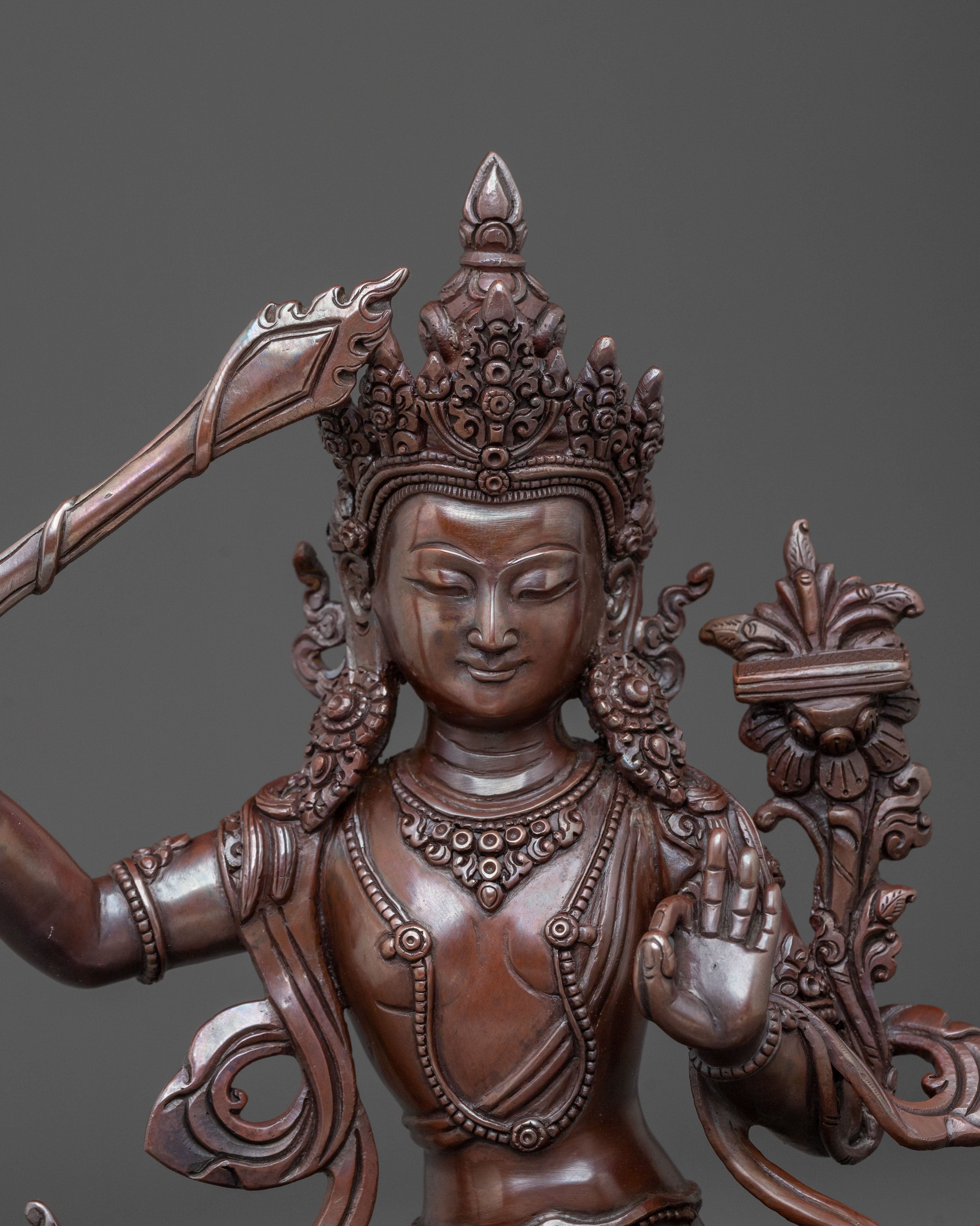 Sacred Manjushri Statue | Symbol of Wisdom