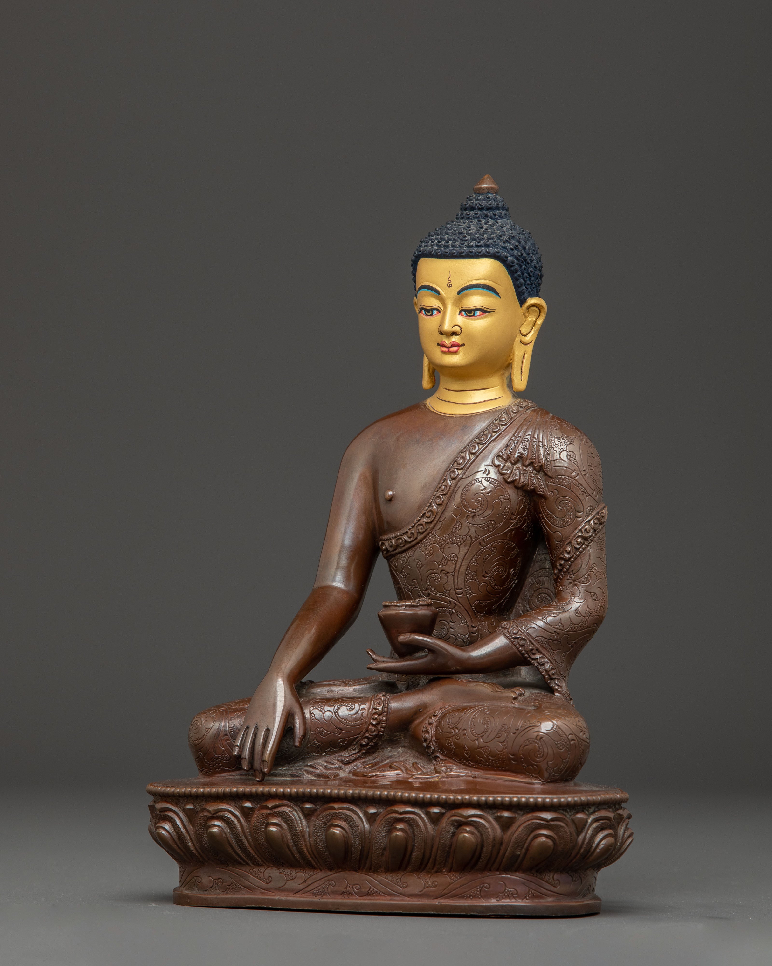 Handcrafted Statue of Buddha Shakyamuni | Historical Gautama Buddha