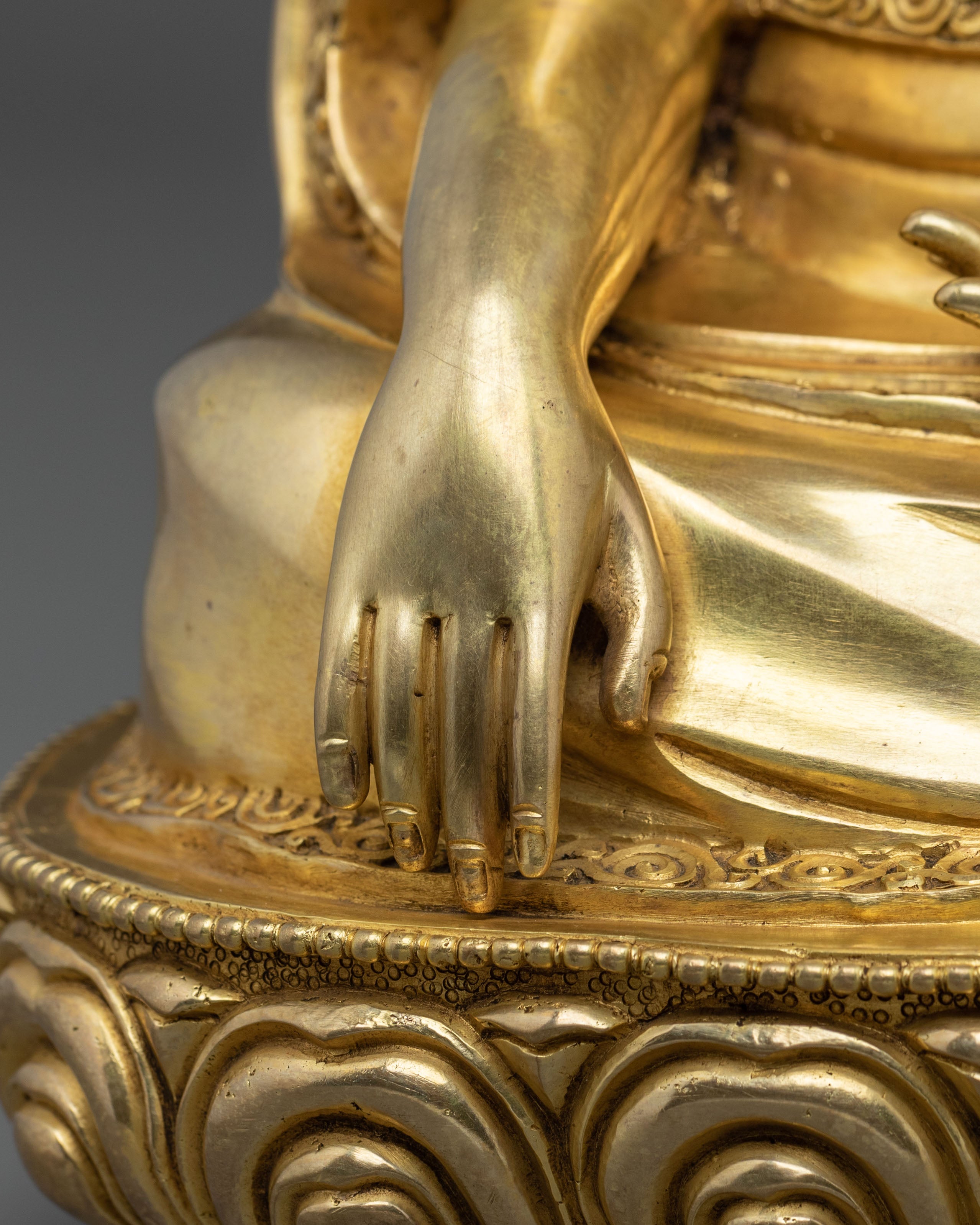 Guru Shapdum Statue | Sacred Copper Artistry