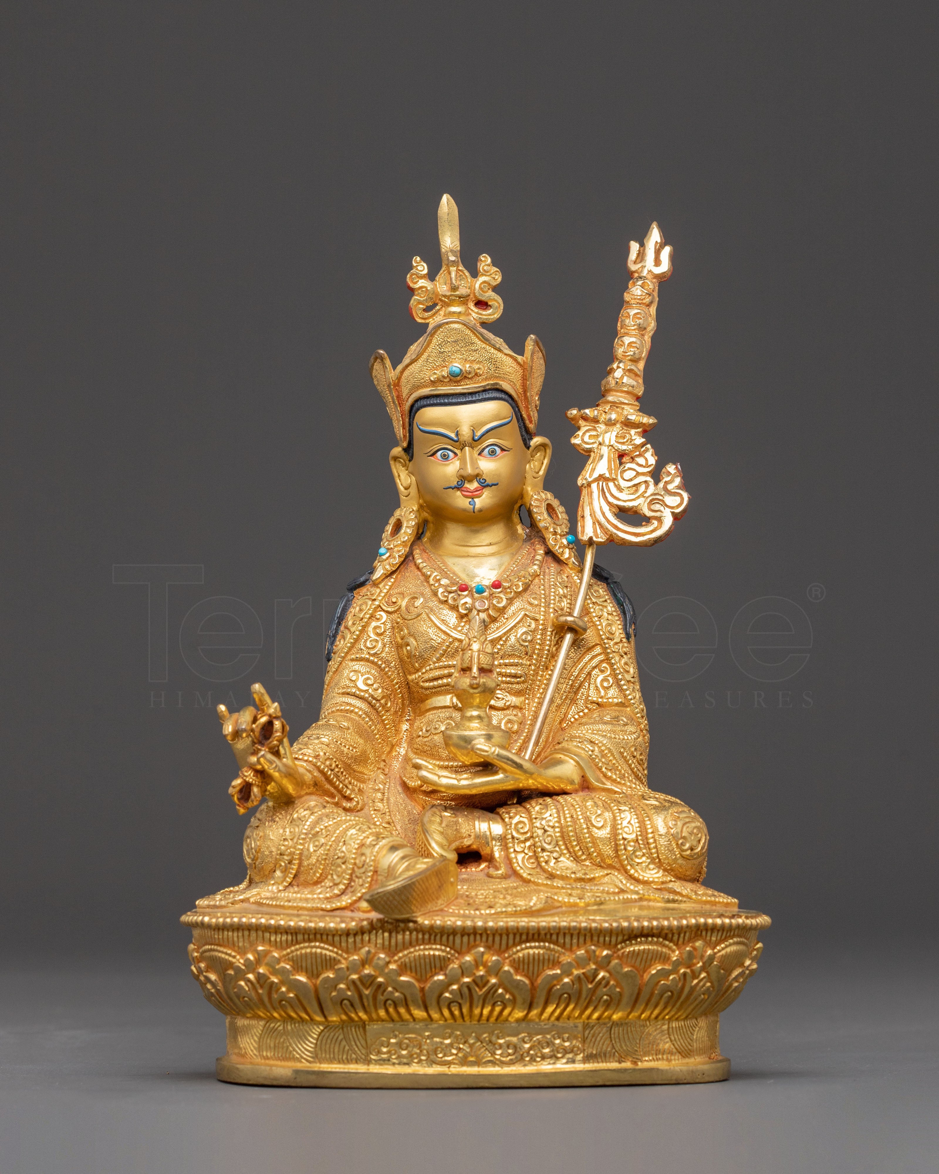 Handmade Padmasambhava Statue of Lotus Born