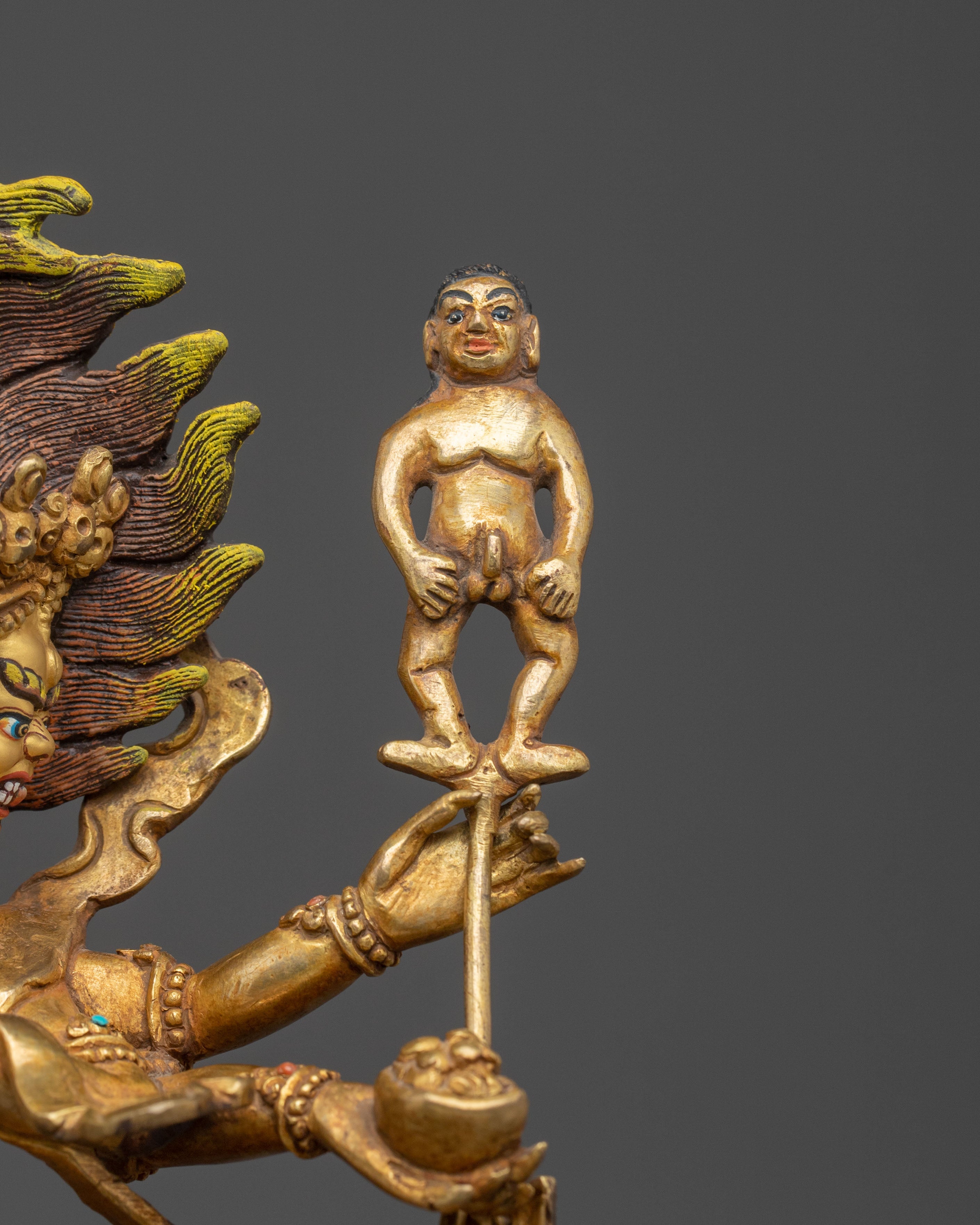 Palden Lhamo Sculpture | Fierce Buddhist Protector