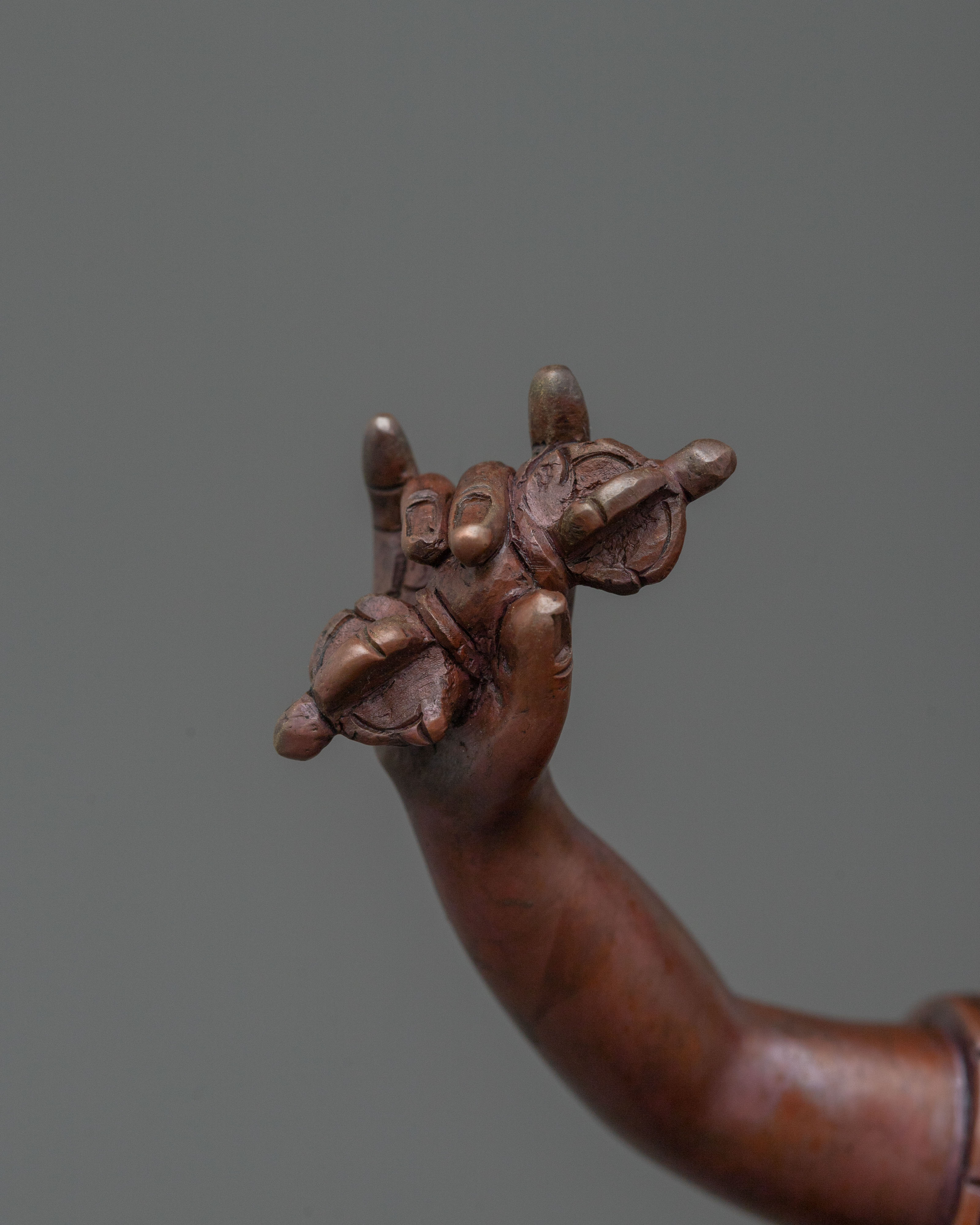 Karma Pakshi Handcrafted Statue: Second Karmapa of the Kagyu Lineage
