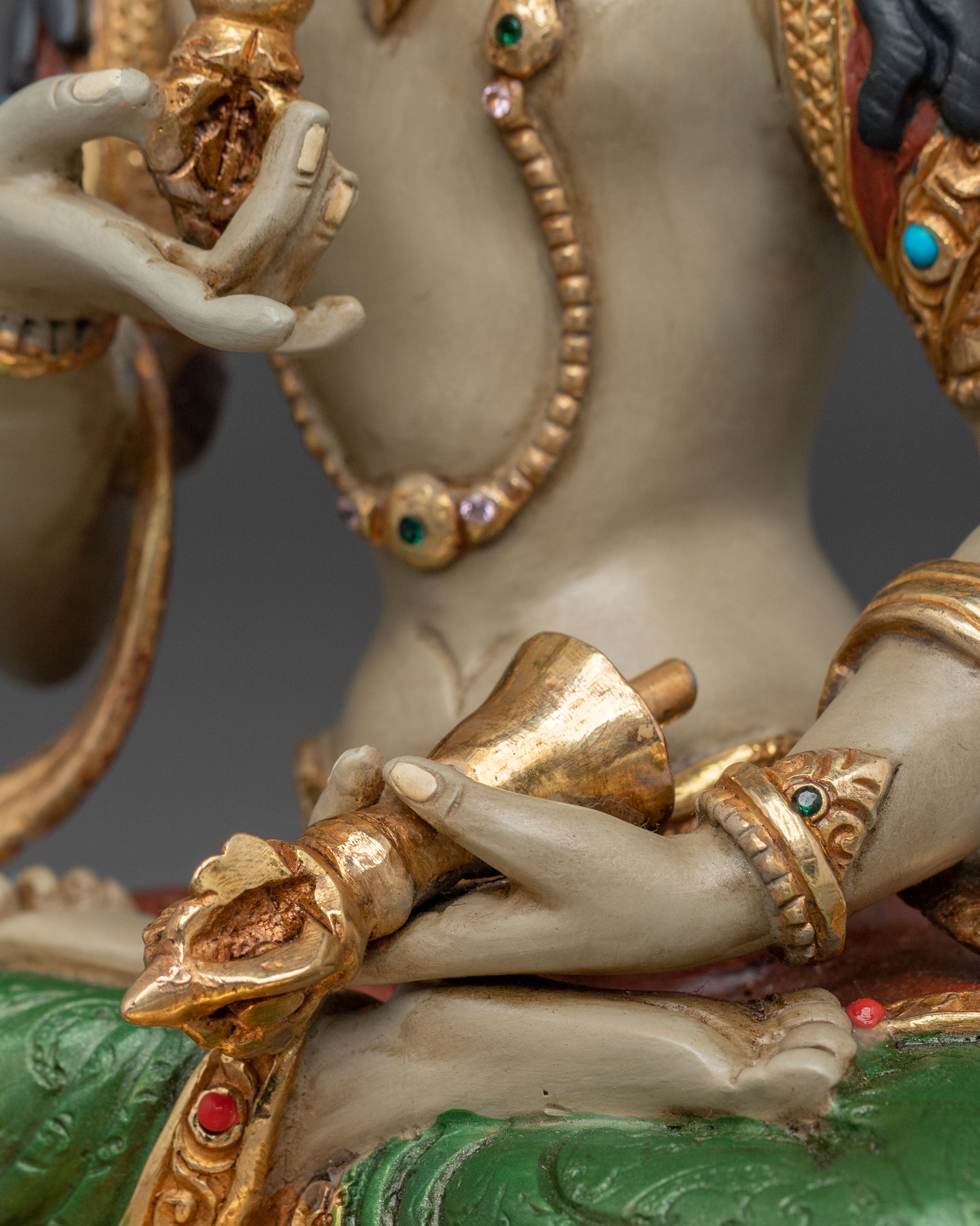 Handmade Vajrasattva Figurine | Purification Deity