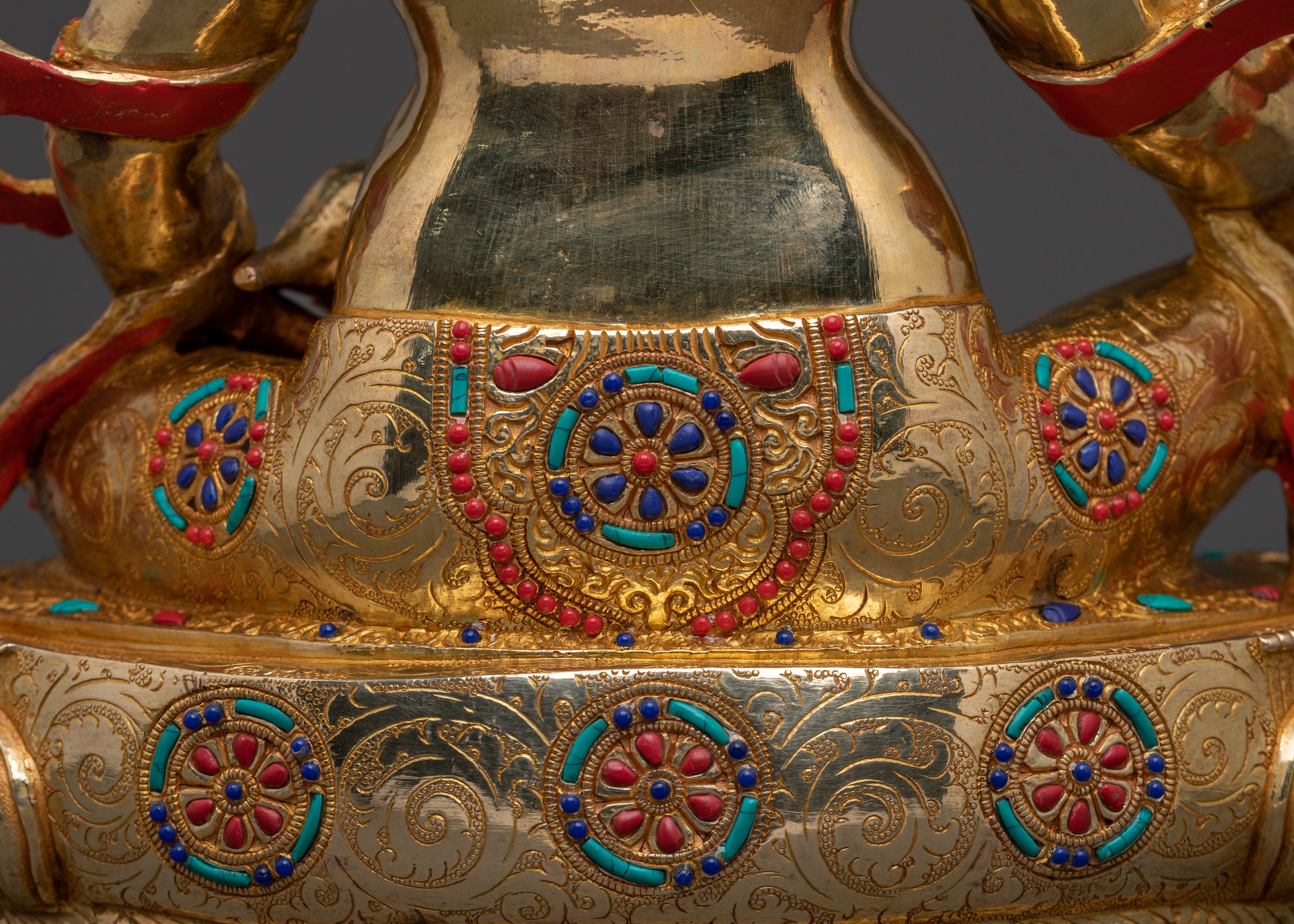 Handcrafted Dzambhala Spiritual Statue | Wealth Deity