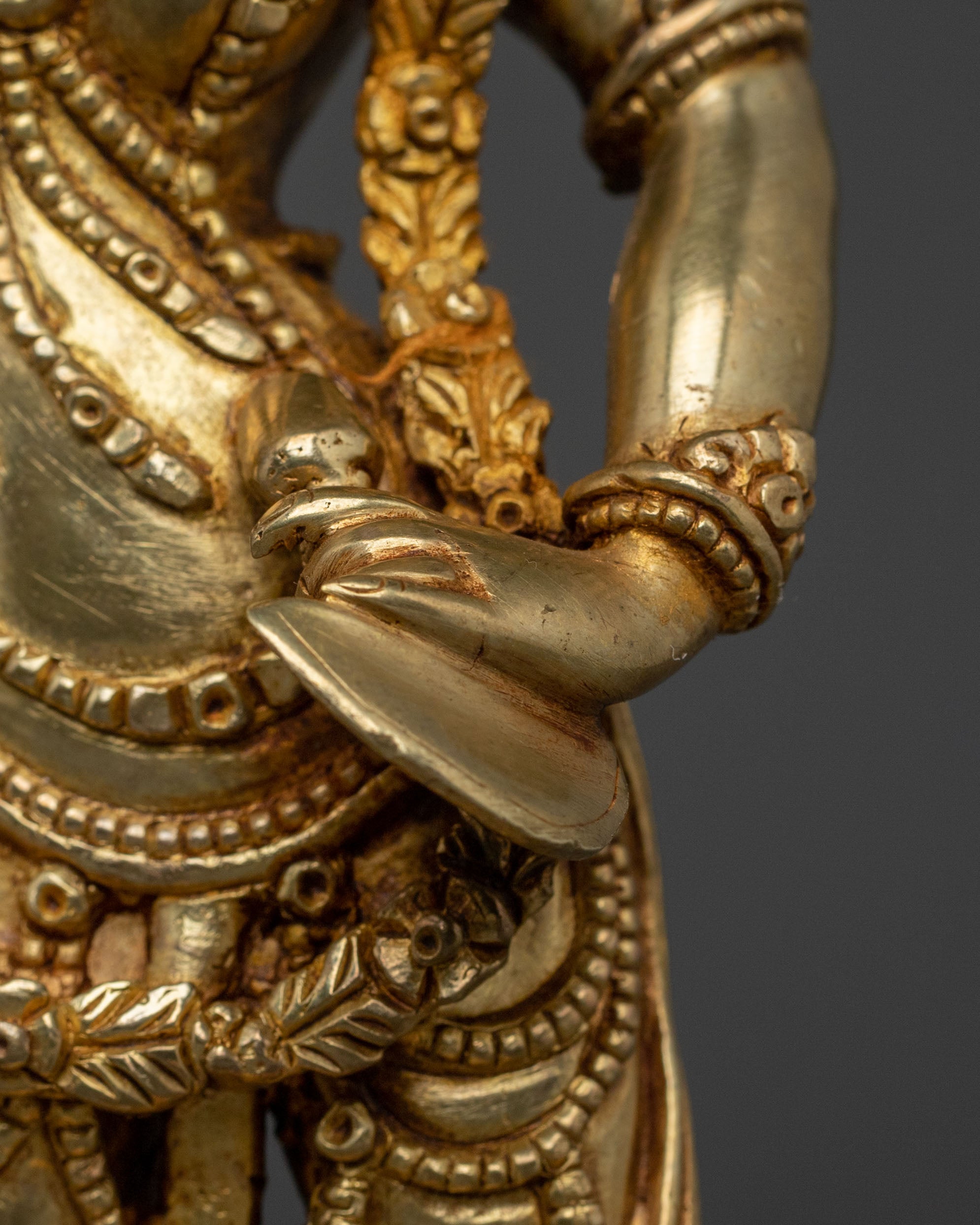 Tibetan Yeshe Tsogyal Sculpture | Altar Home Decor
