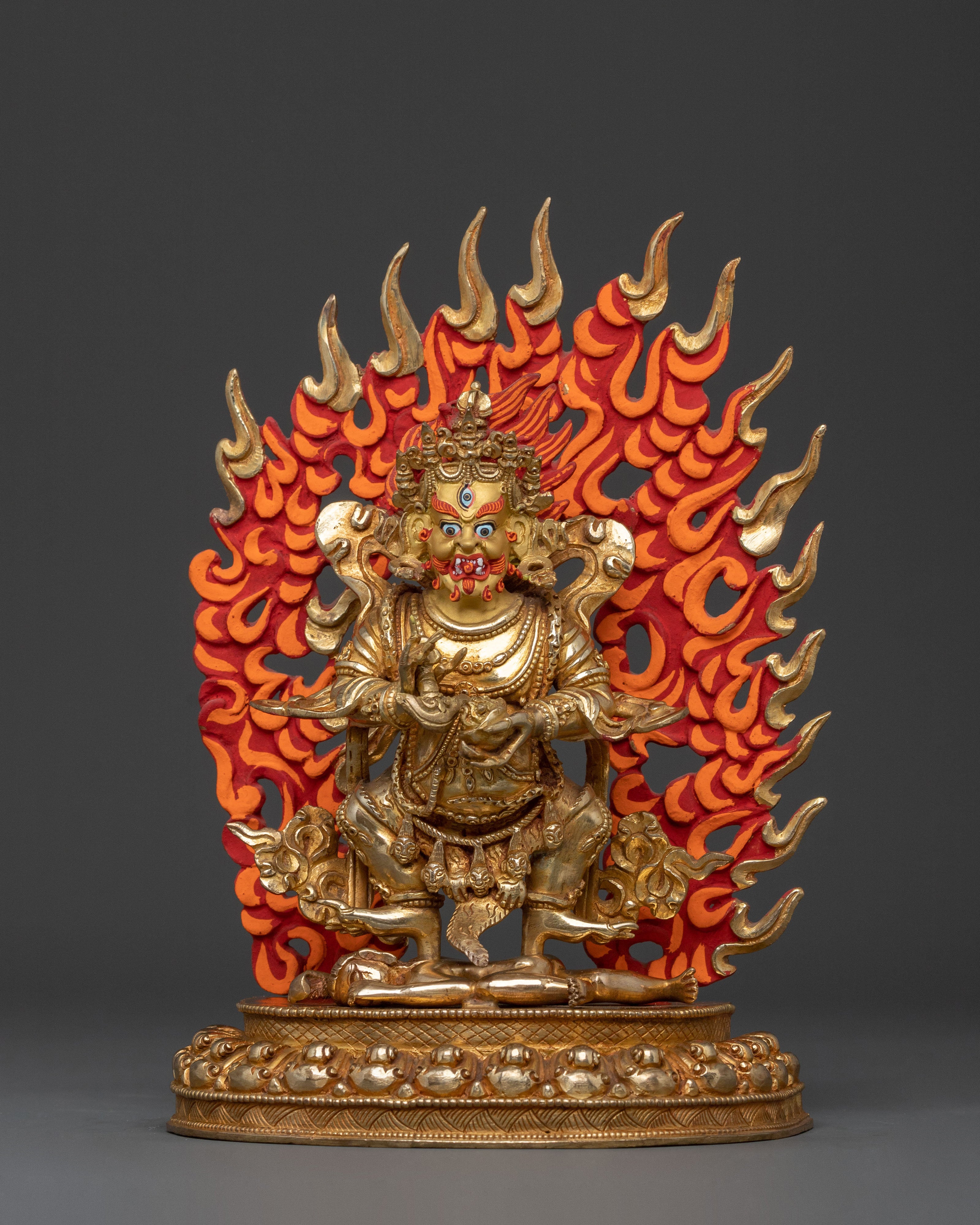 Guardian Figurine of Shakya Mahakala | Sacred Tibetan Protector
