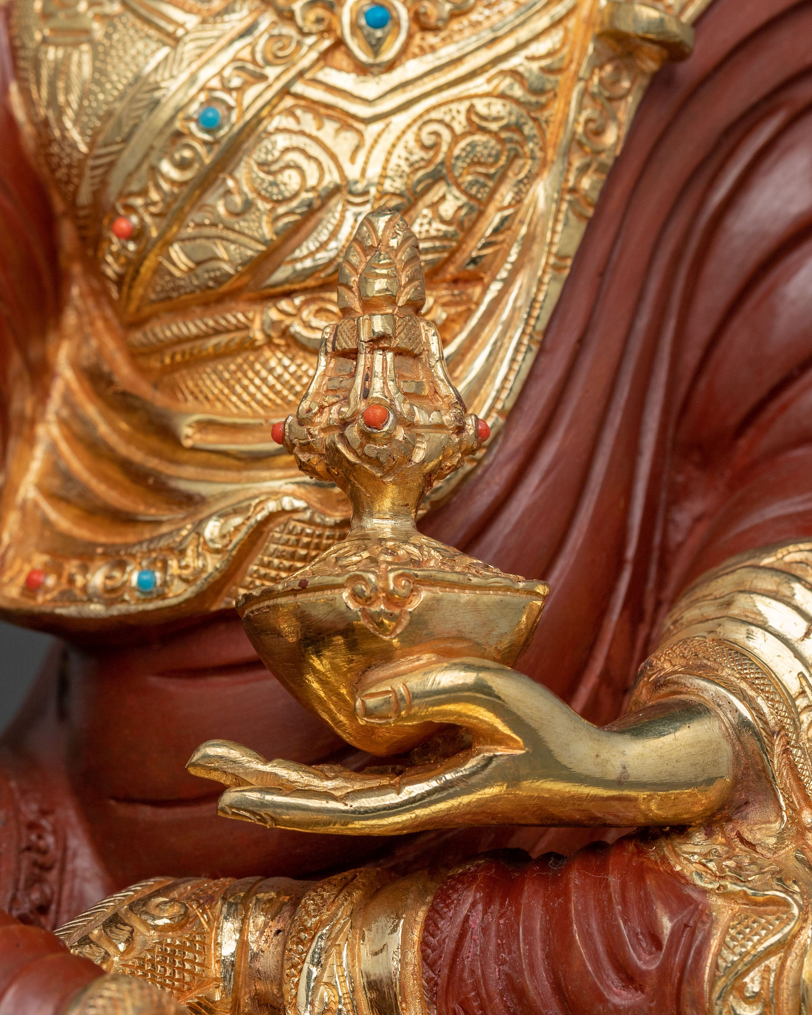 The Teacher of the Dharma Guru Rinpoche Statue