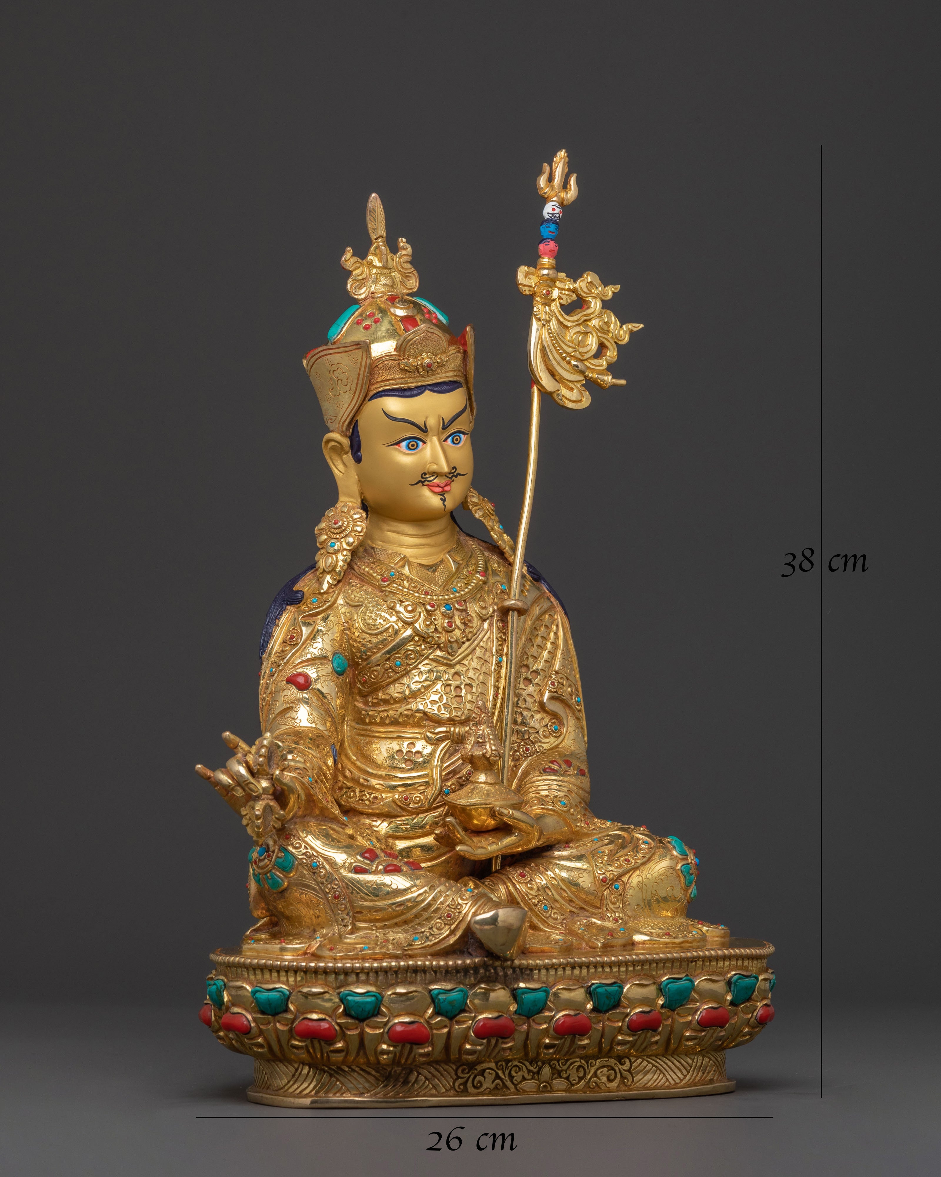 Guru Rinpoche Sacred Statue | Lotus Born Master