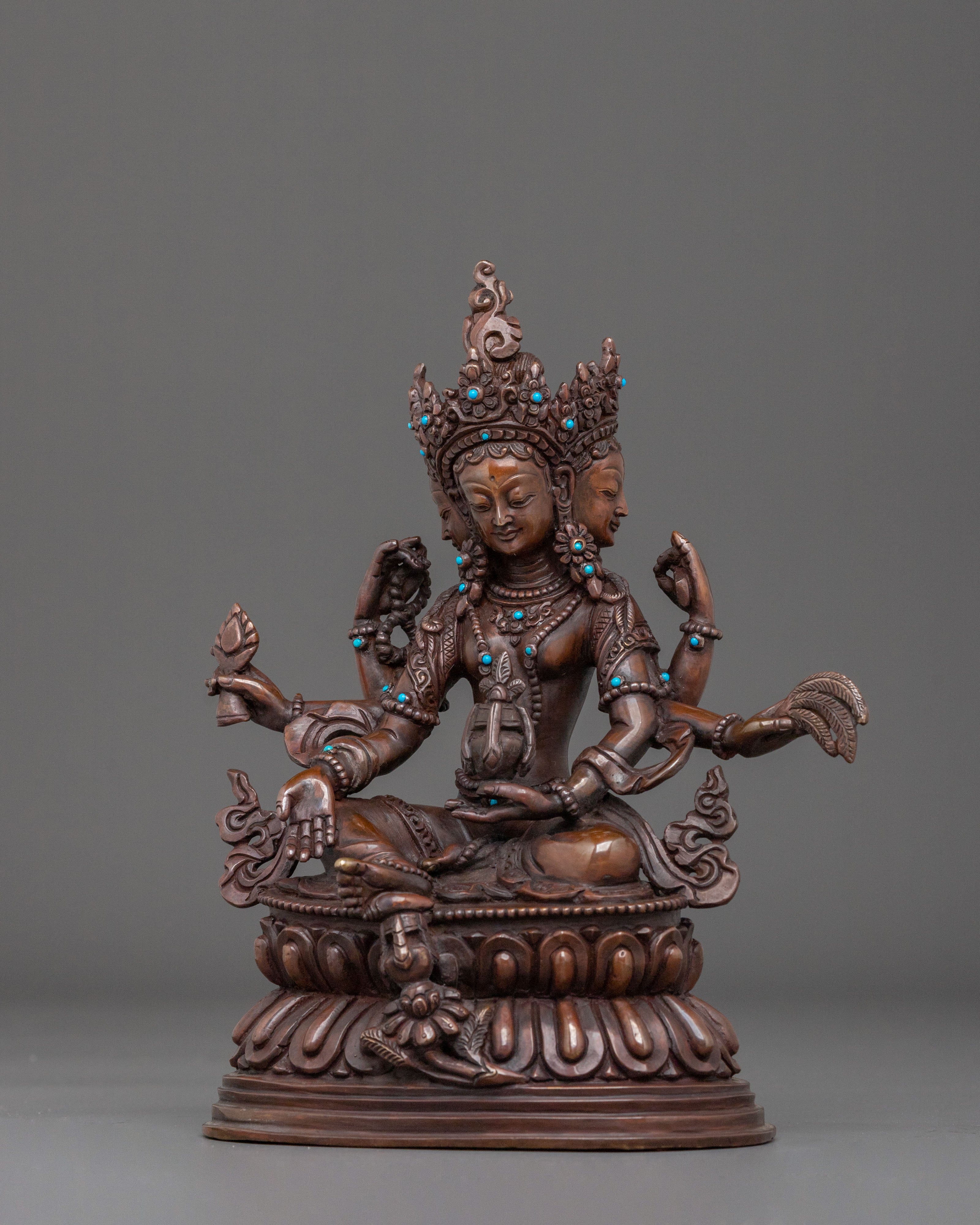 Goddess Vasudhara Statue | Home Decor