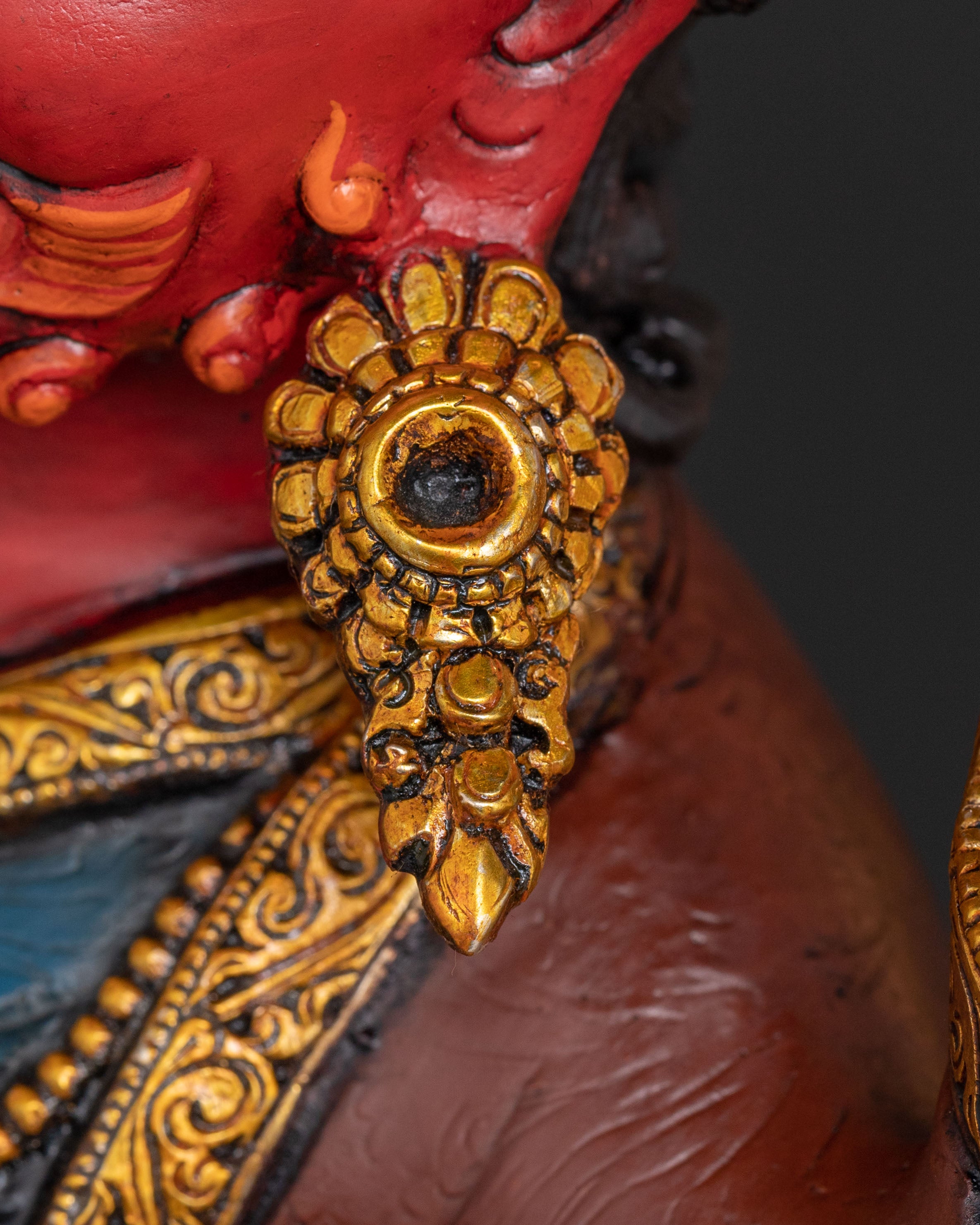 Damchen Garwai Nagpo: Tibetan Wrathful Protector Deity