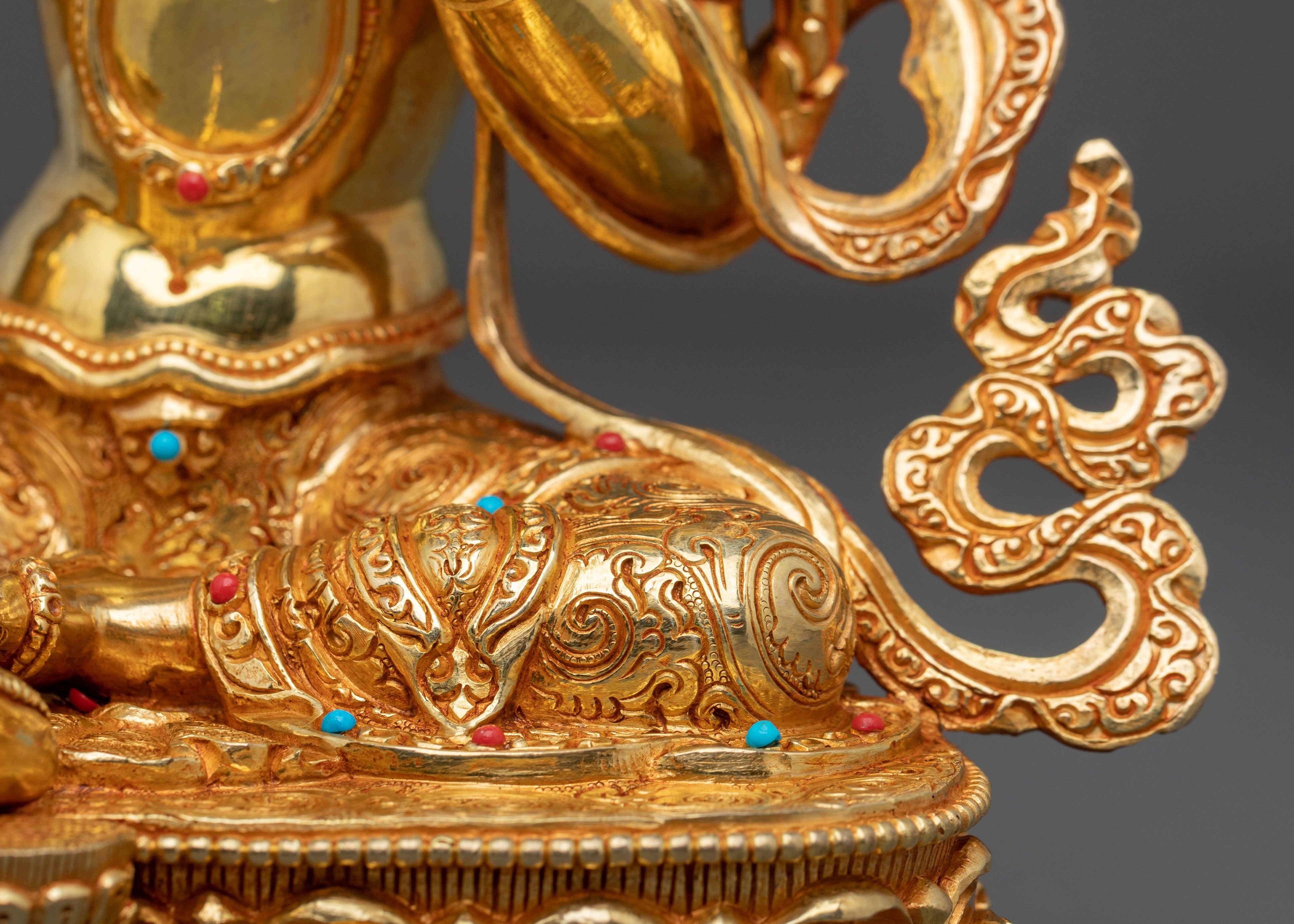 Green Tara Sculpture | Tibetan Buddhism Goddess