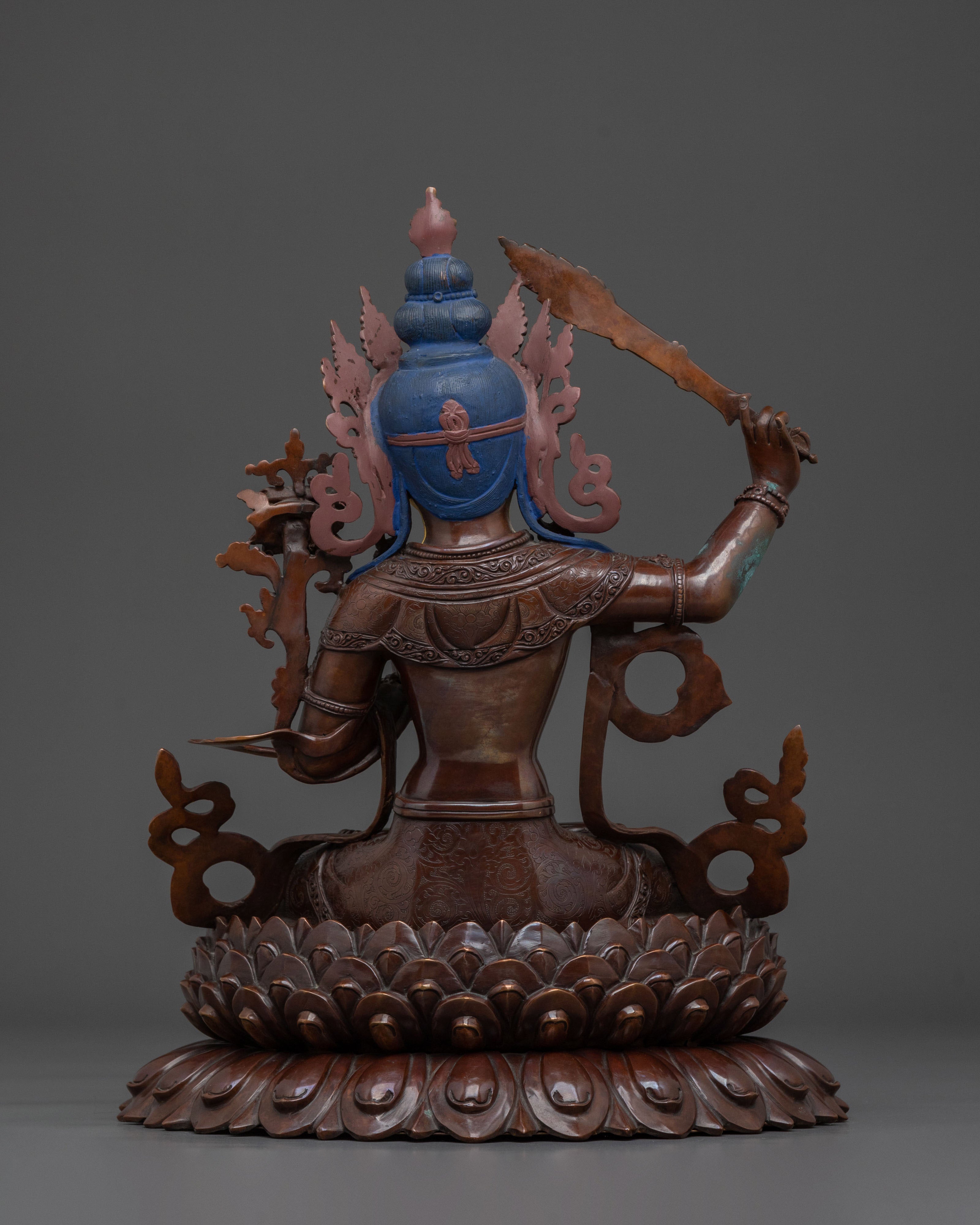Manjushri Sculpture Bodhisattva of Wisdom | Bodhisattva of Wisdom