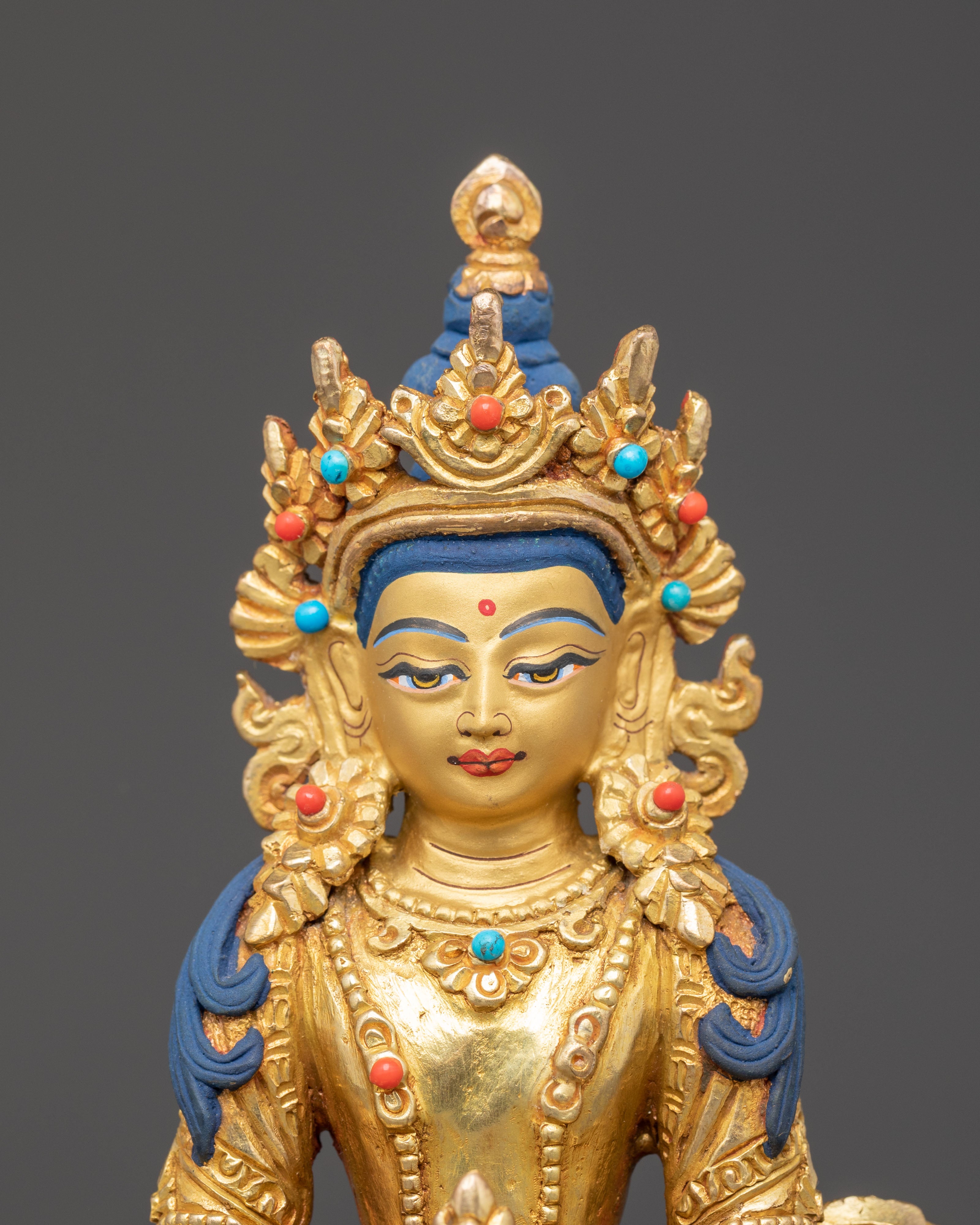 Long-Life Buddha Amitayus Handcrafted Statue