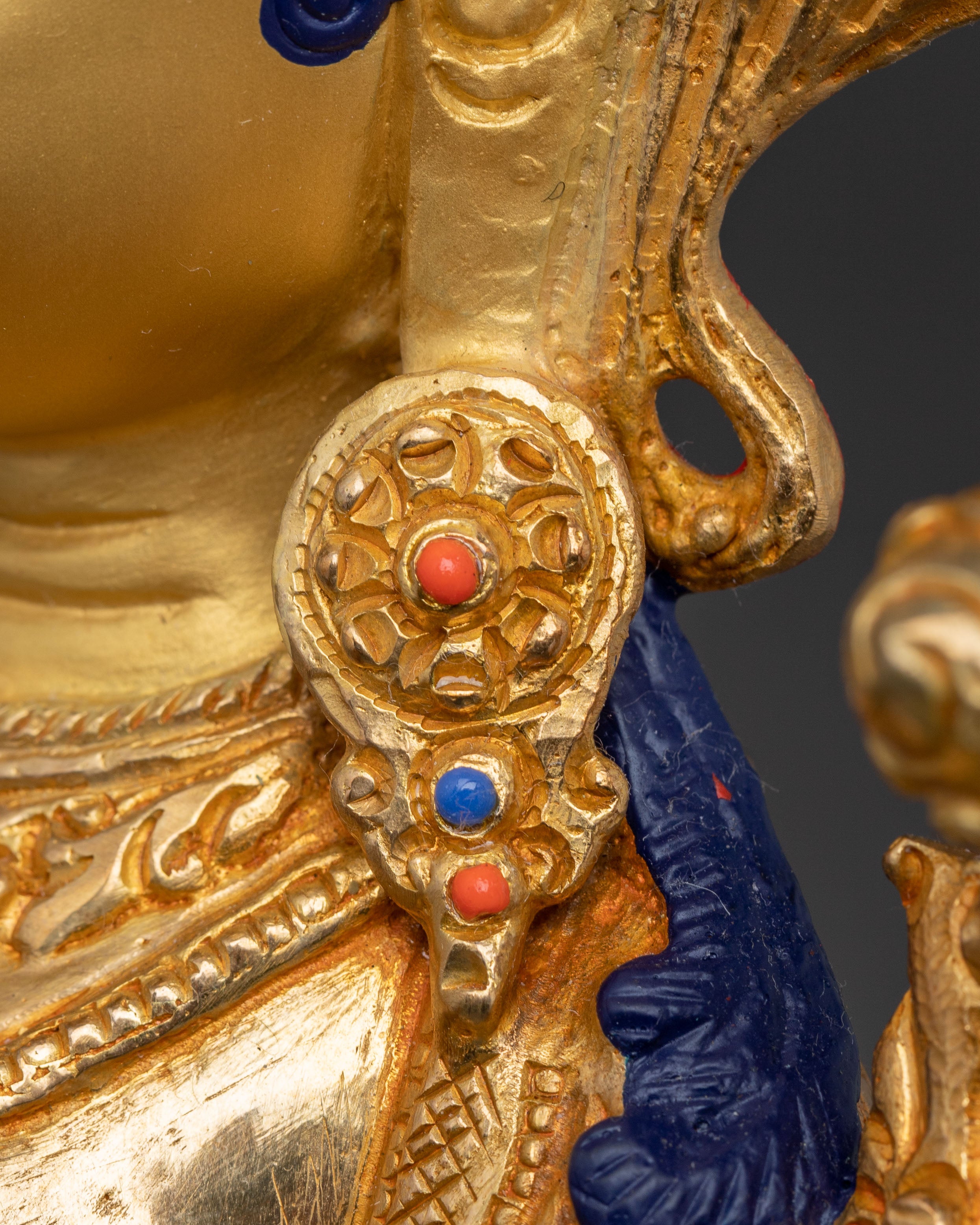 Handmade Copper Statue of Shyama Tara (Green Tara)