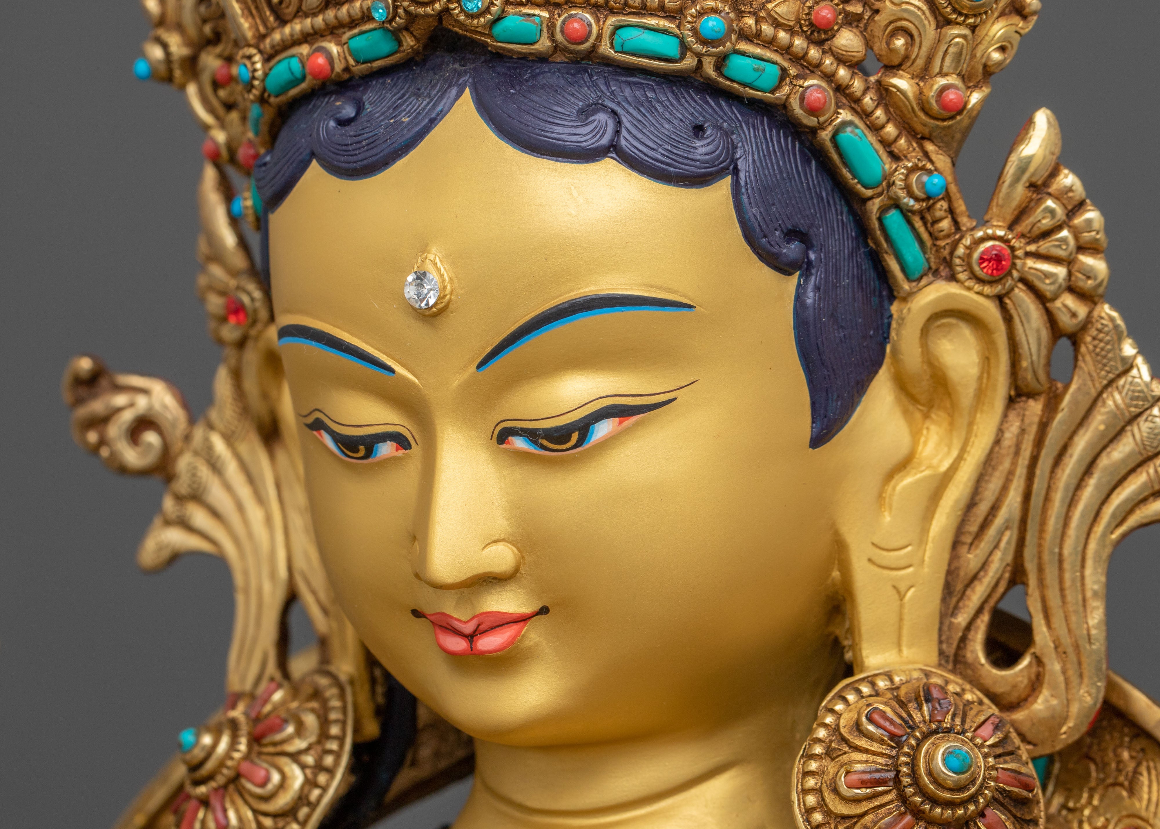 Green Tara Peace and Liberation Statue | Goddess of Compassionate Action