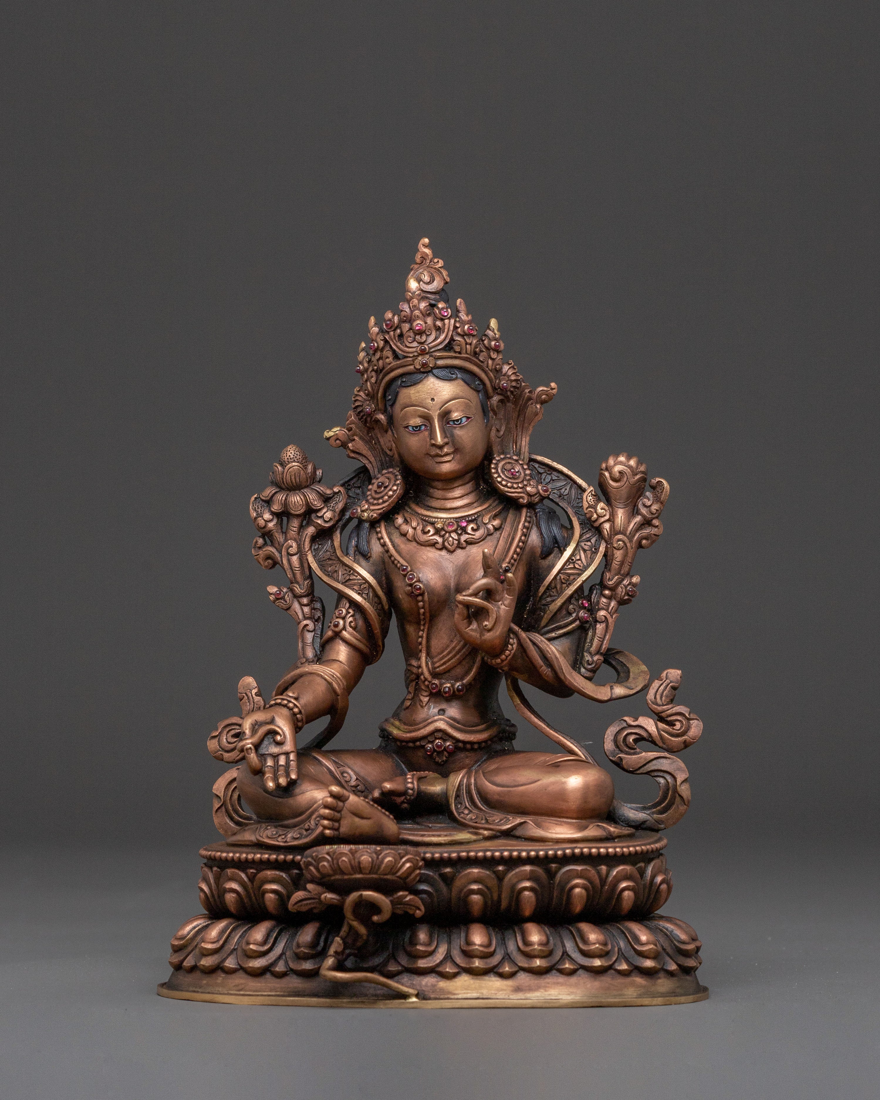  Green Tara Statue