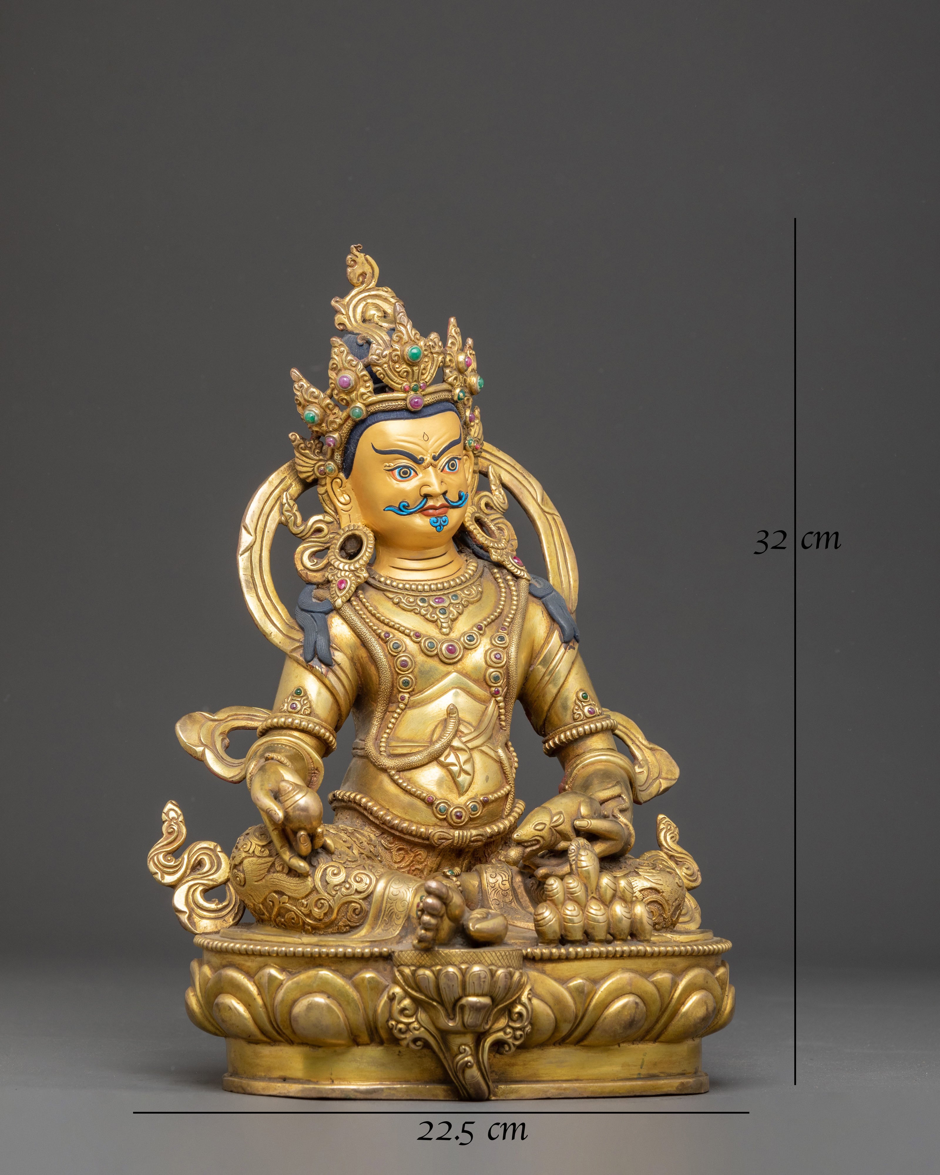 Dzambhala Statue for Attracting Abundance