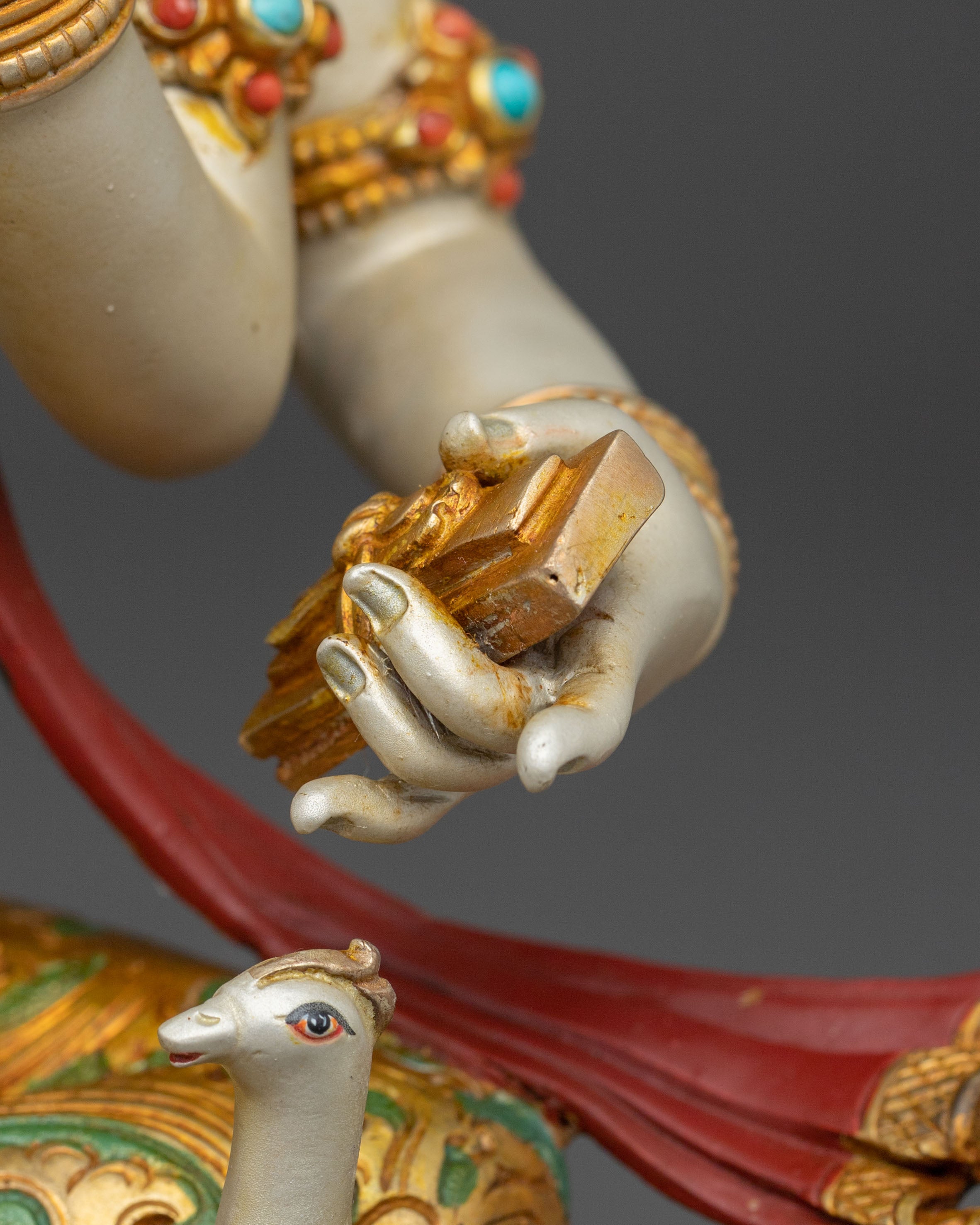 Goddess of Wisdom Saraswati Statue | Divine Hindu Goddess of Knowledge