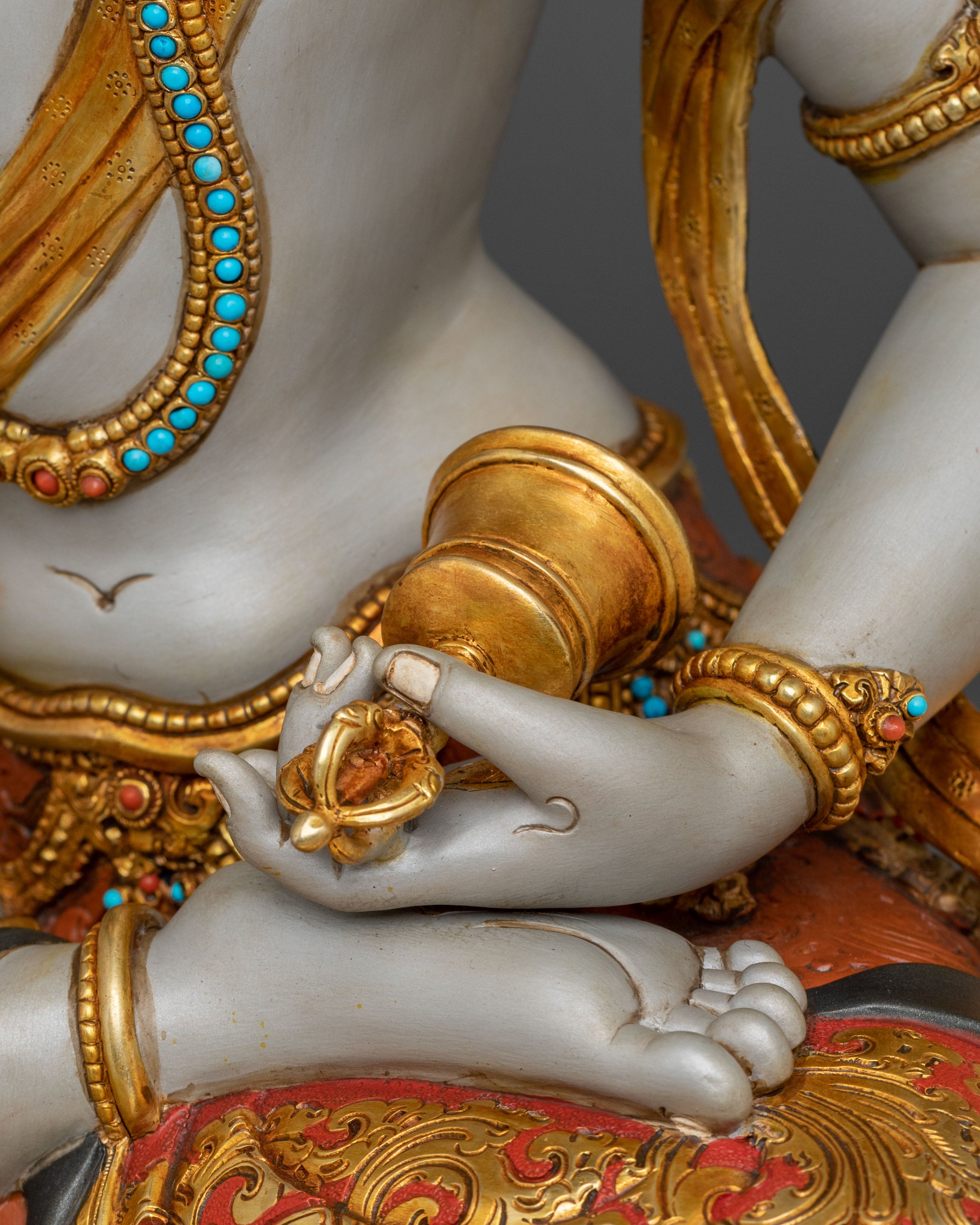 Dorje Sempa Golden Statue | Himalayan Craftsmanship
