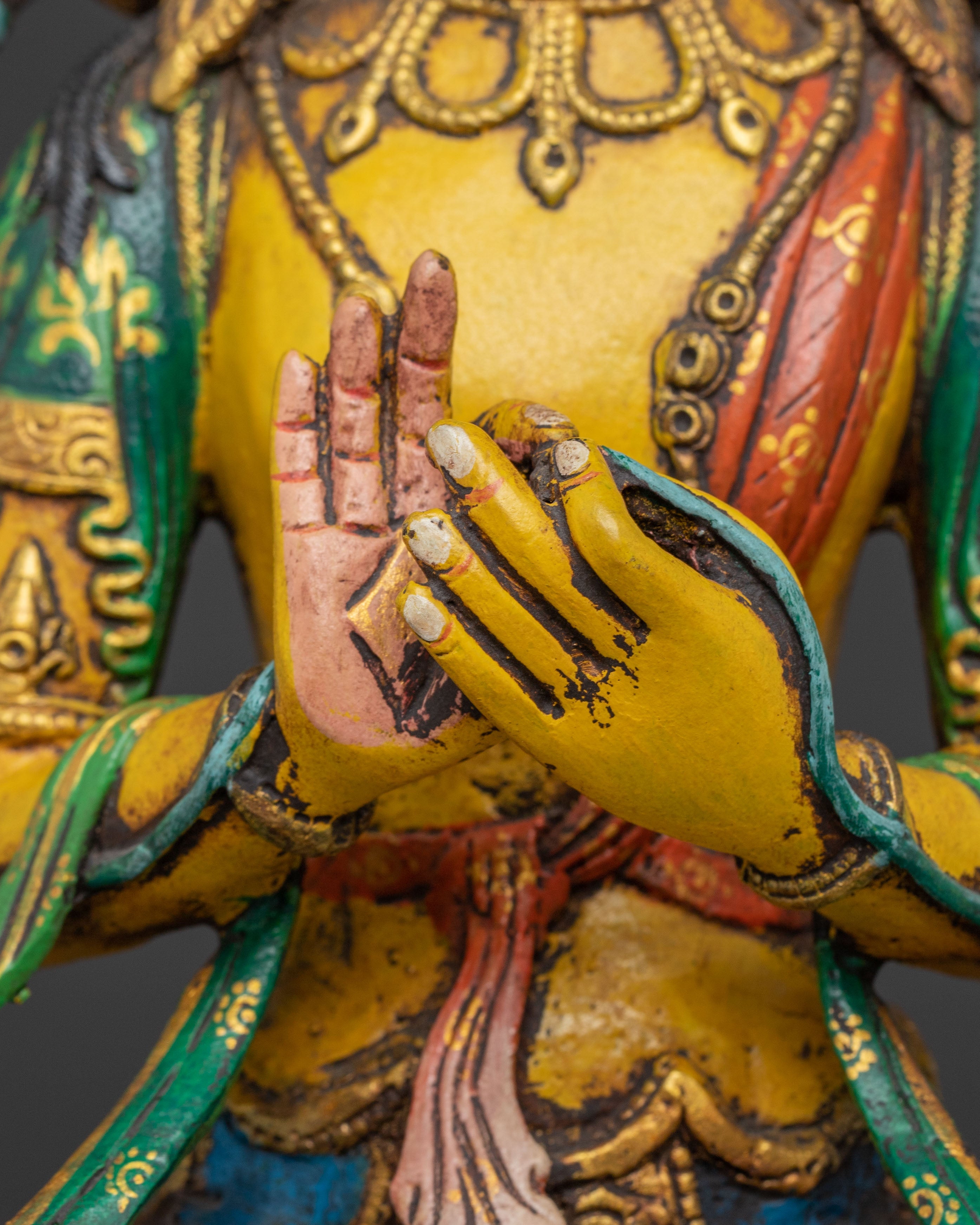 Maitreya Buddha Sculpture: The Buddha of The Future | Traditional Artwork