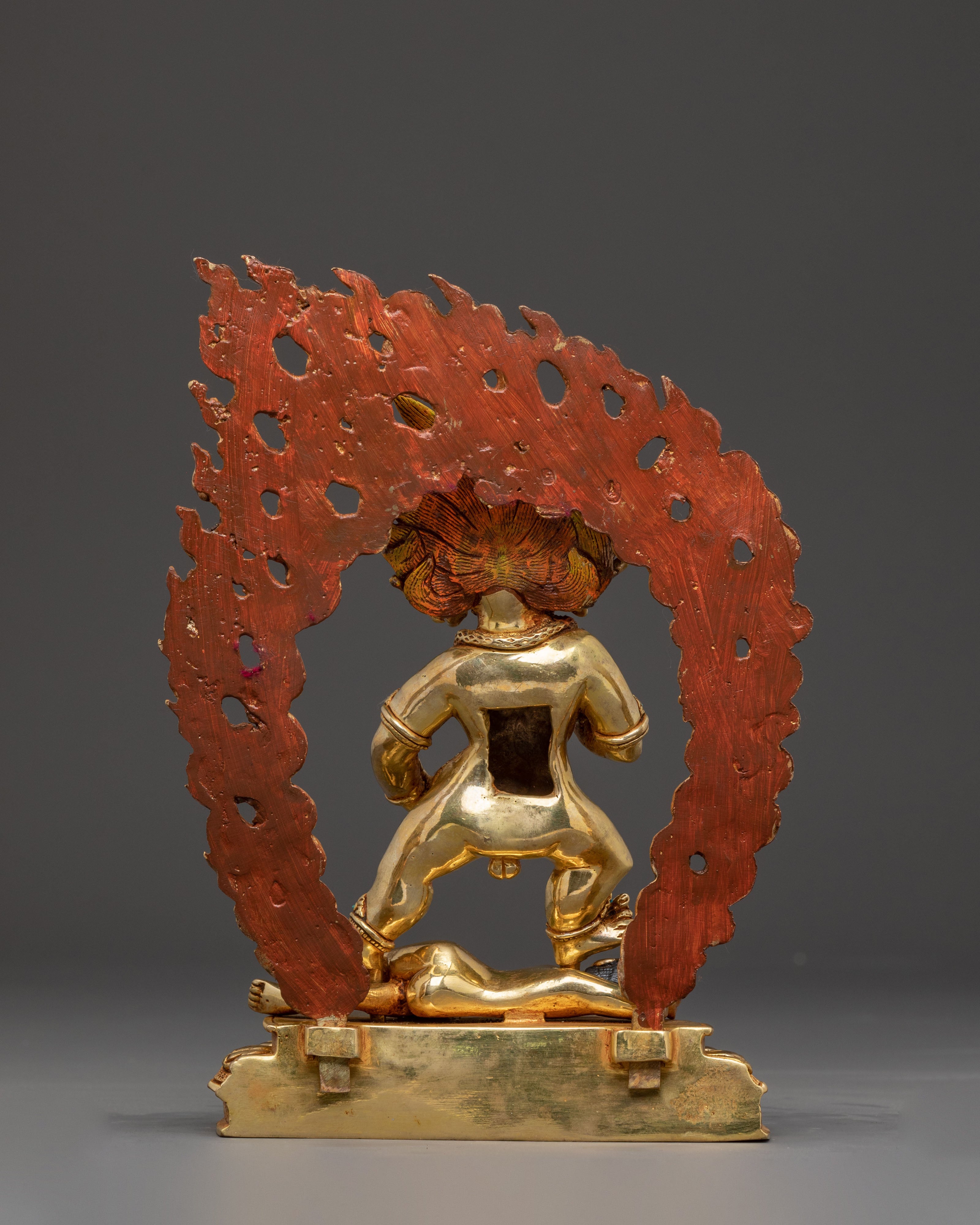 Black Dzambhala Guardian Statue | Spiritual Decor