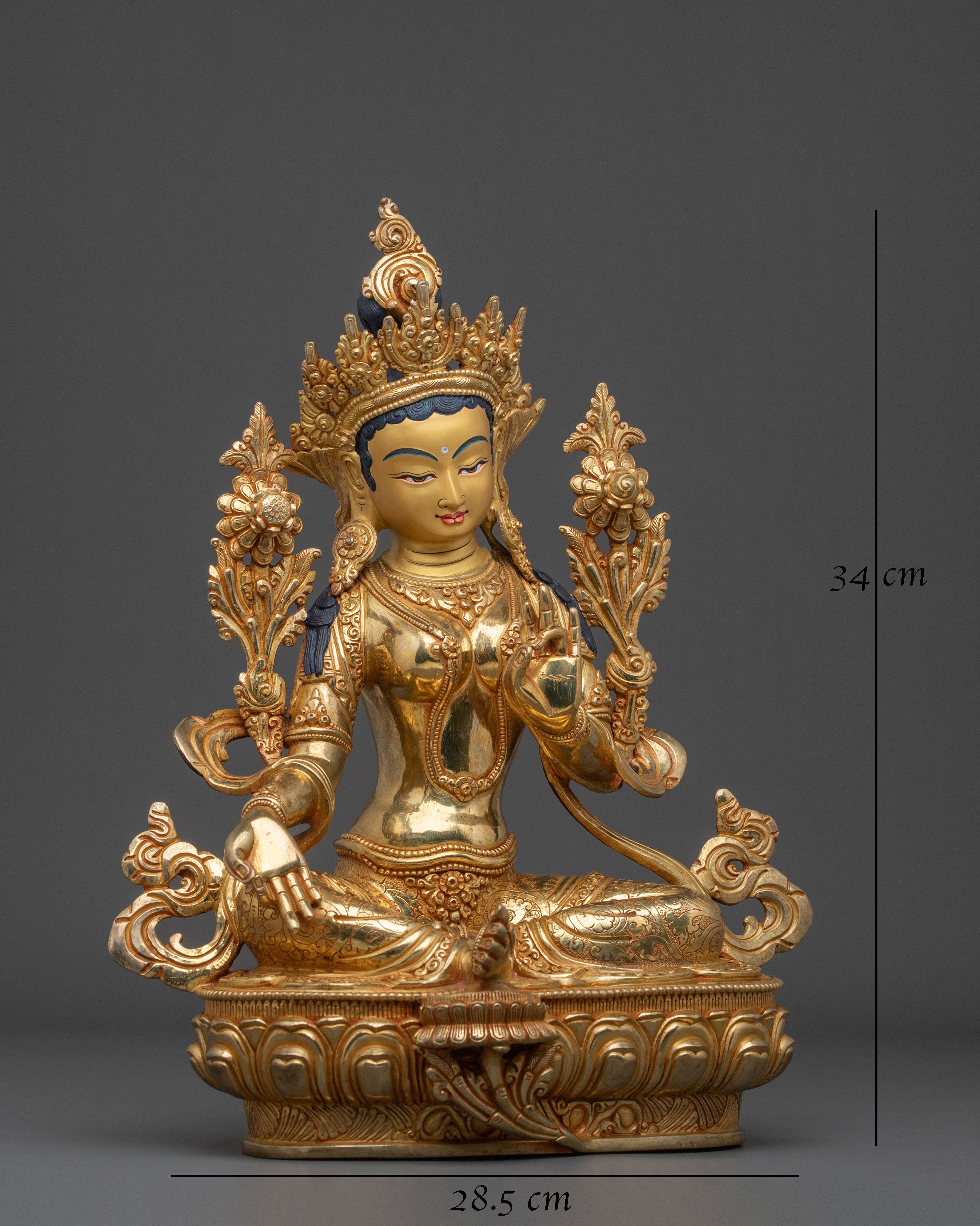 Divine Guardian Green Tara Statue: Symbol of Compassion and Protection