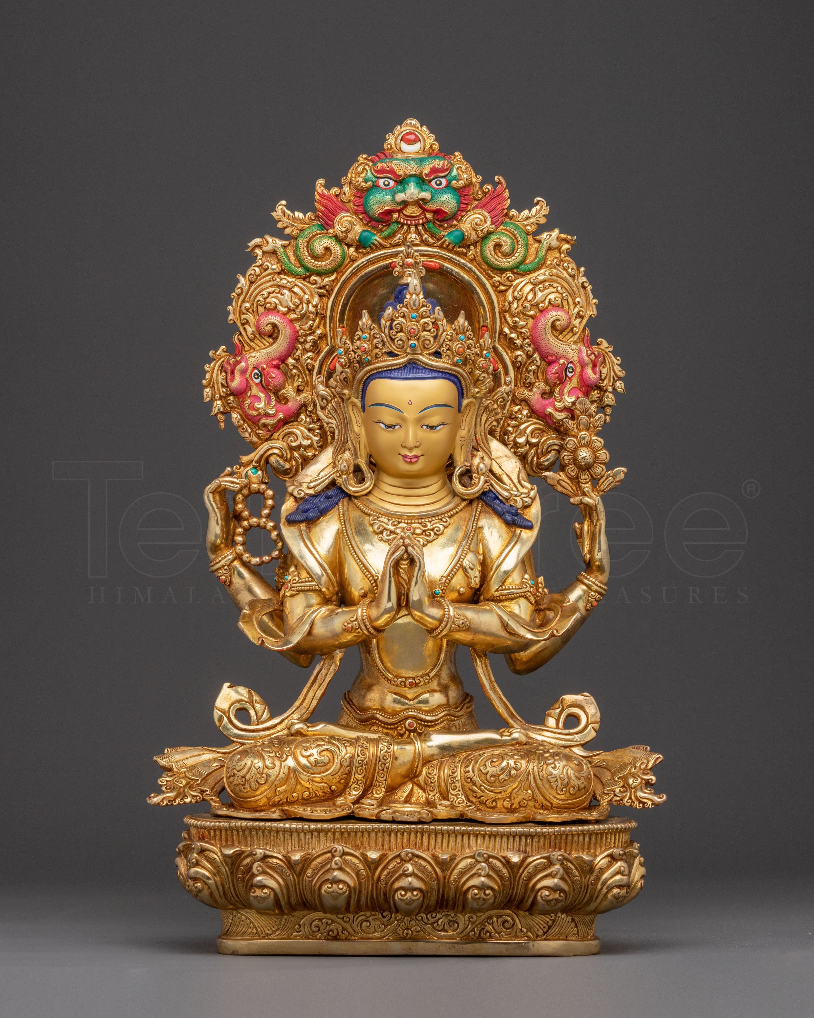 Merciful Chenrezig Bodhisattva Statue