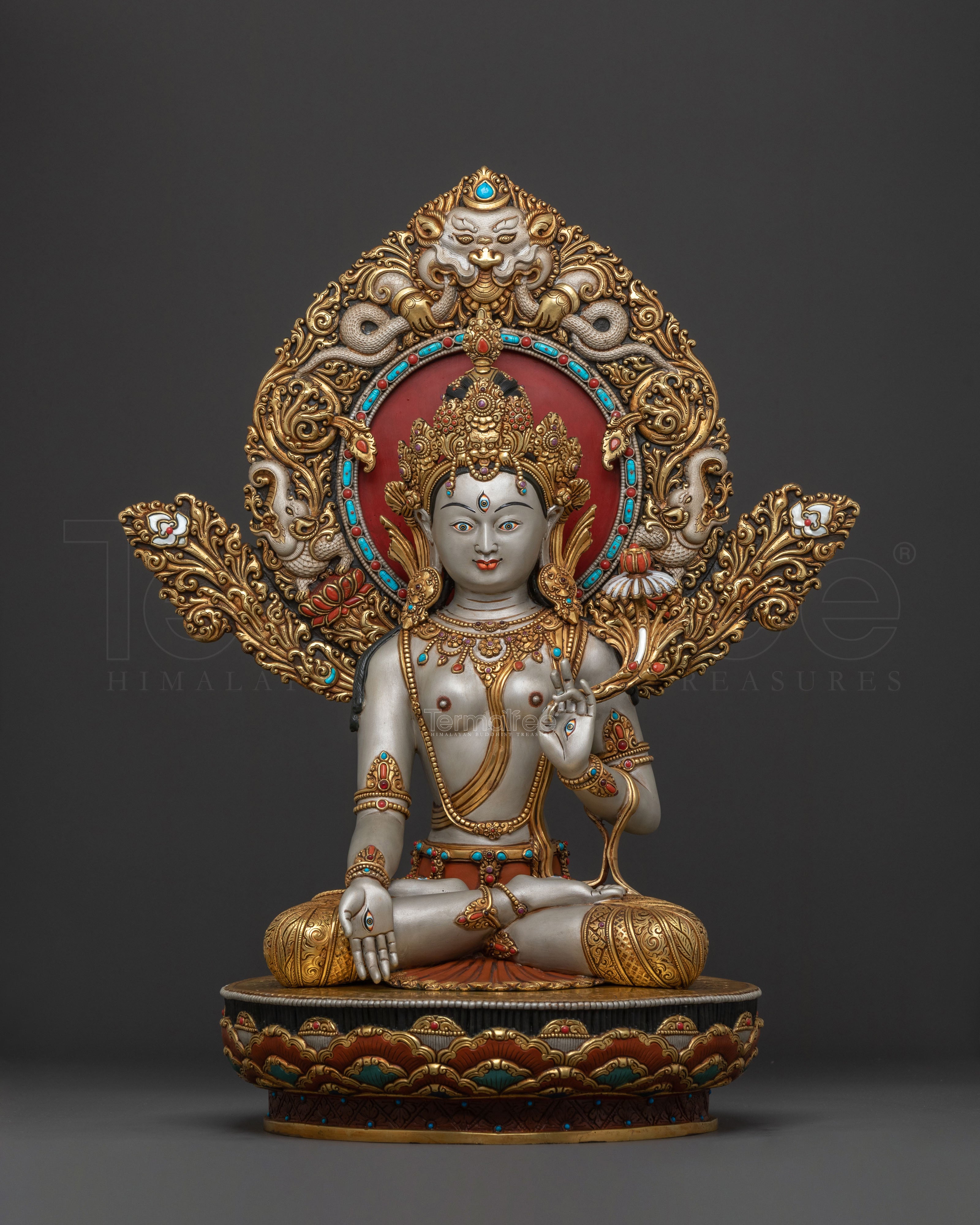 White Tara Statue 
