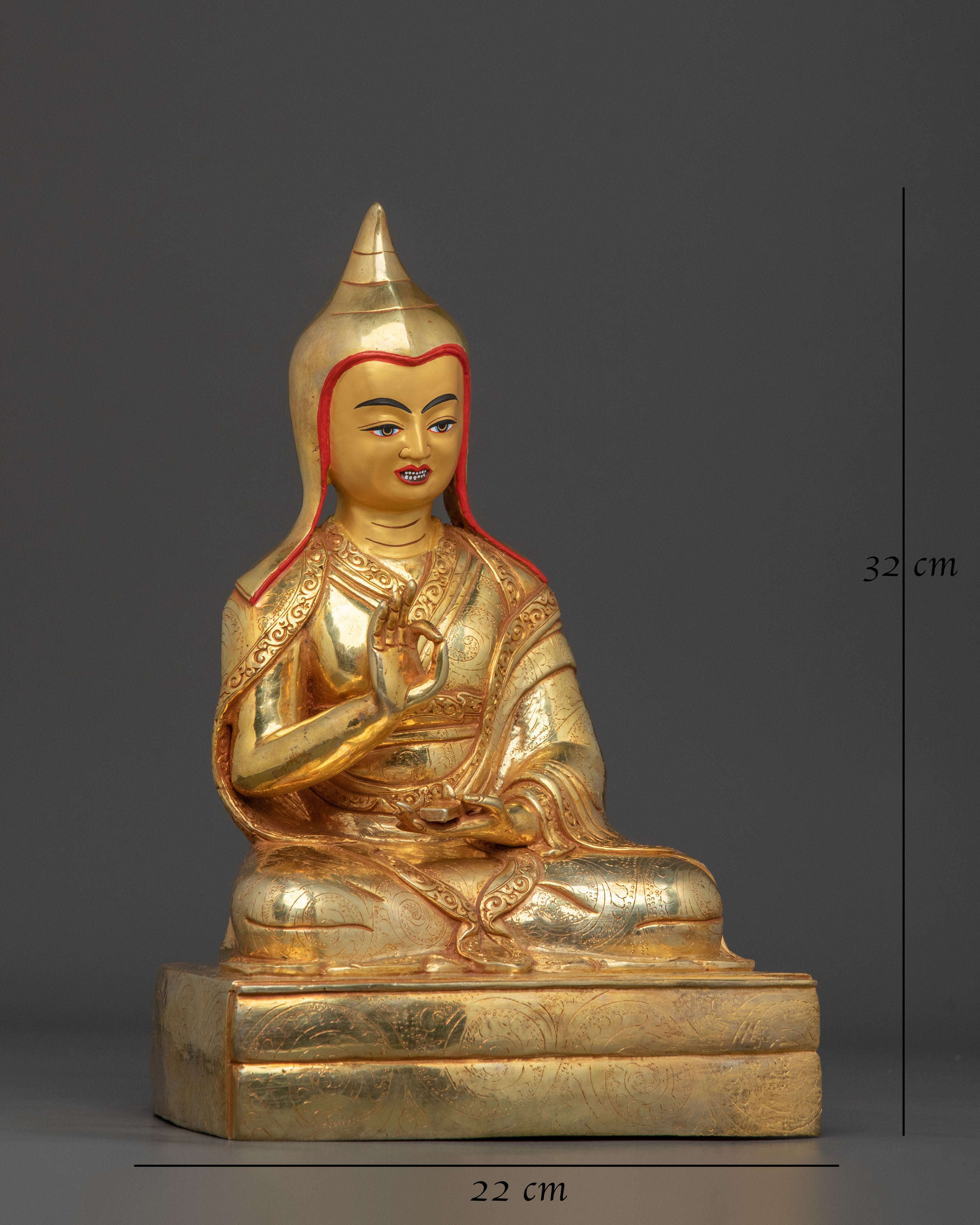 Santarakshita Statue | Tibetan Sacred Sculpture