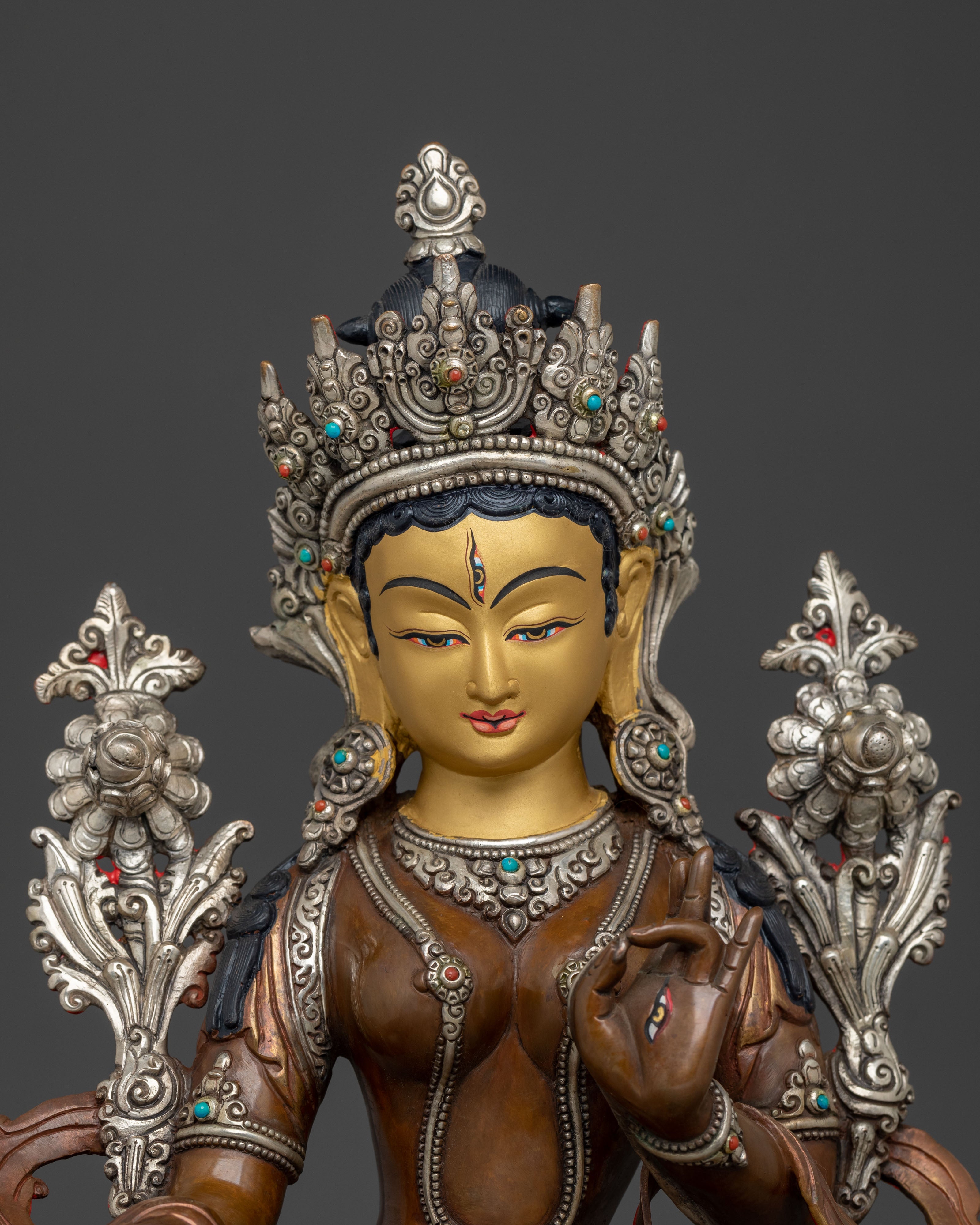 Sita Tara Spiritual Sculpture | Tibetan Goddess