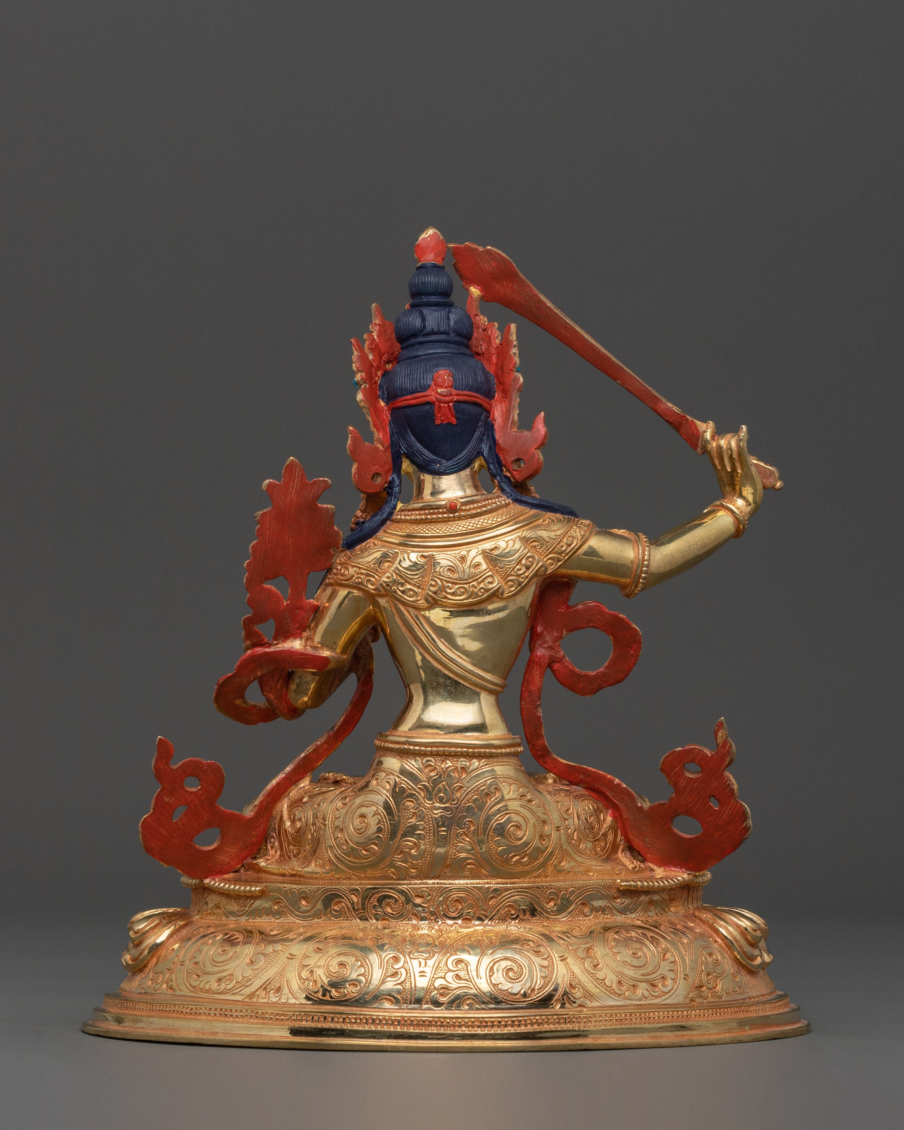Manjushri Statue Sword of Enlightenment | Home Decor