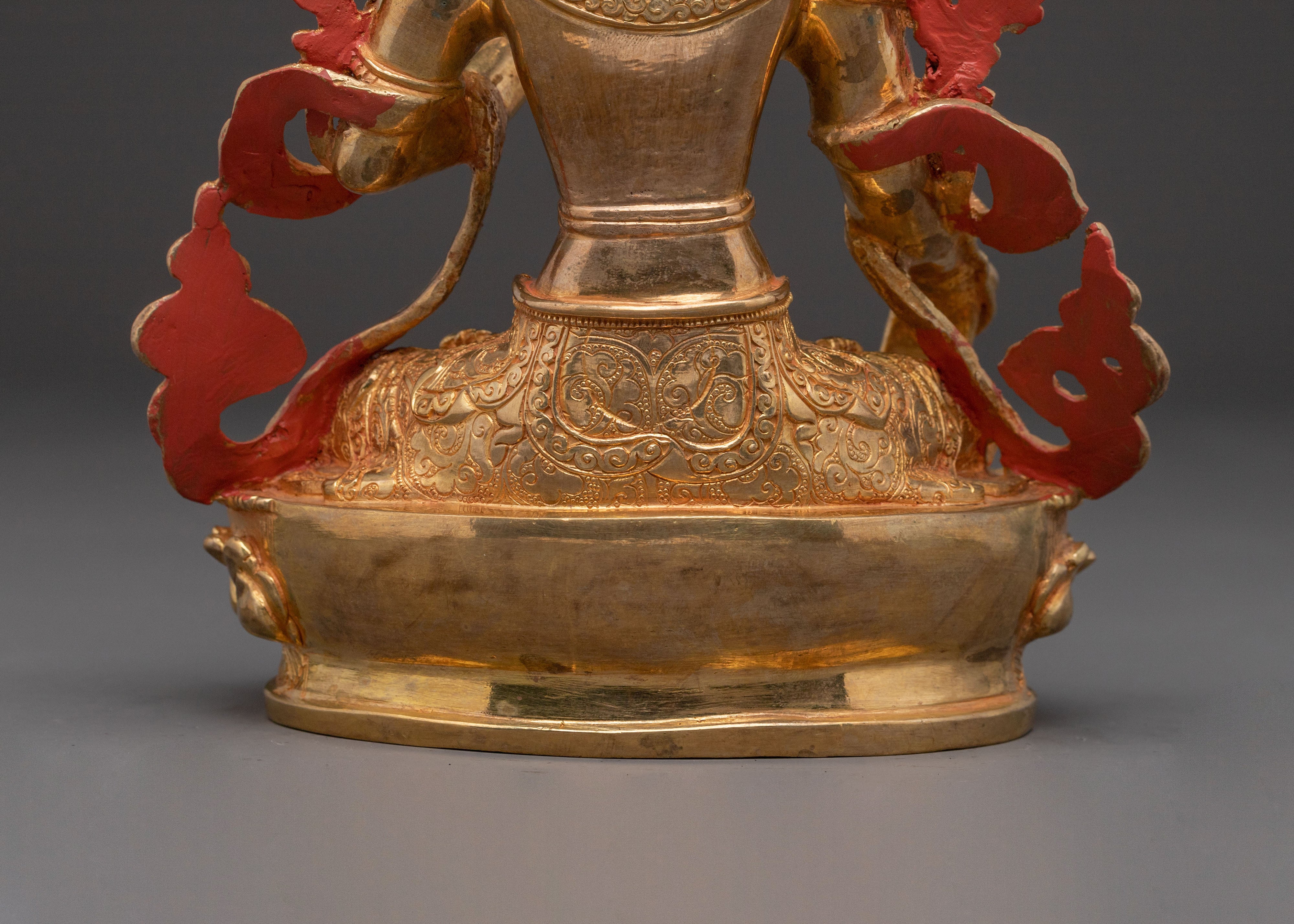 White Tara Statue: Guardian of Health