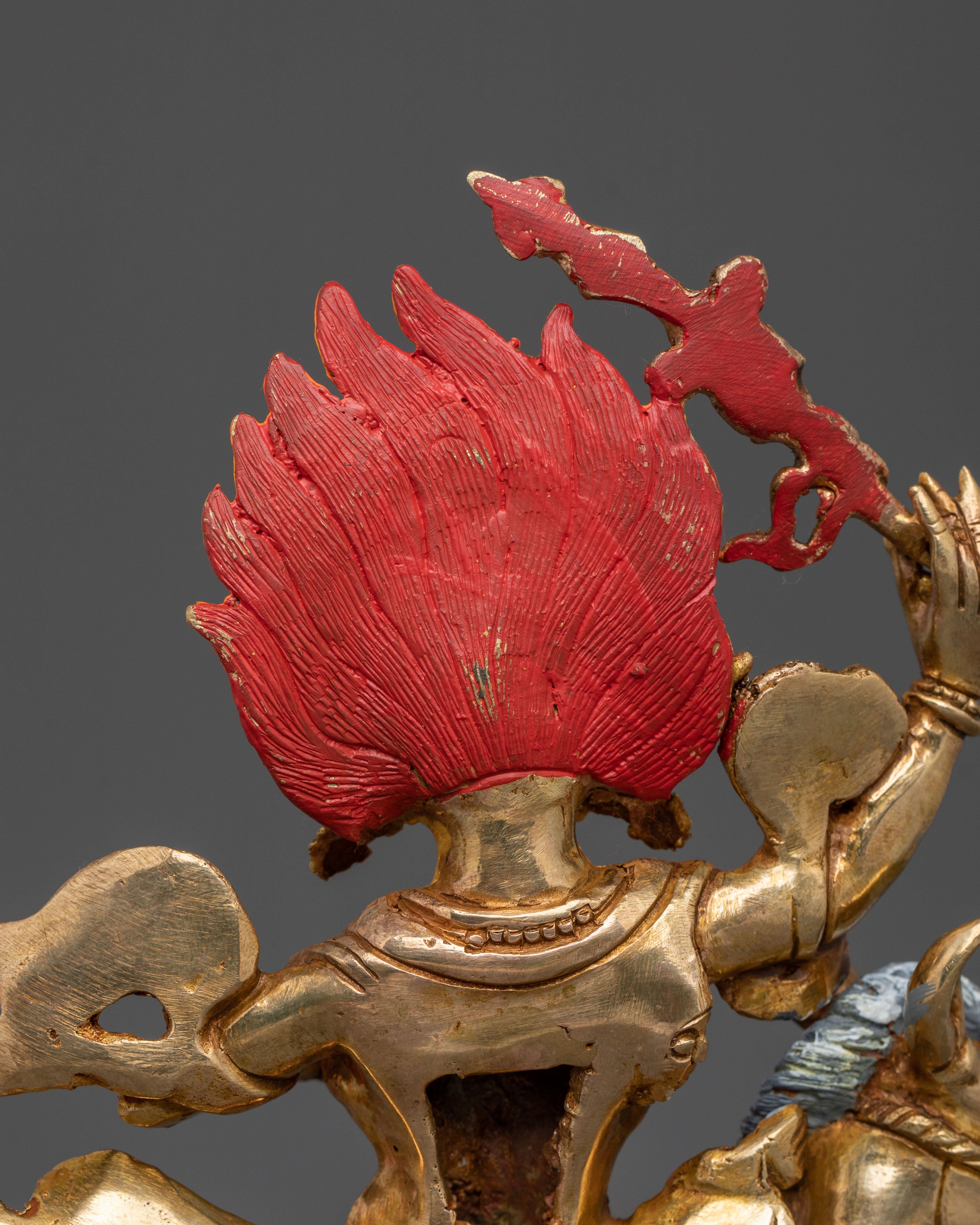 Shri Devi Himalayan Statue | 24K Gold Gilded Figurine